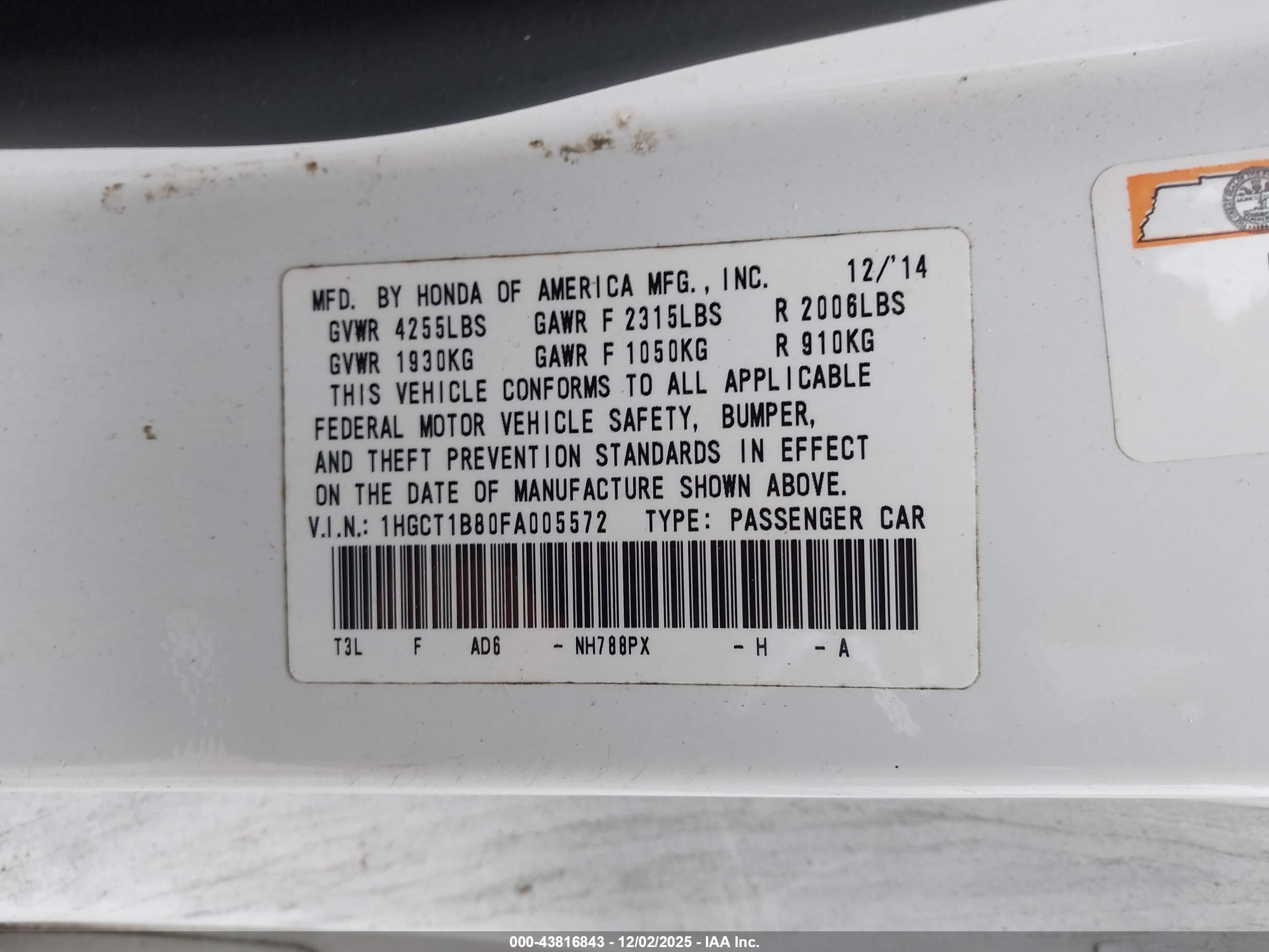 HONDA ACCORD image 9