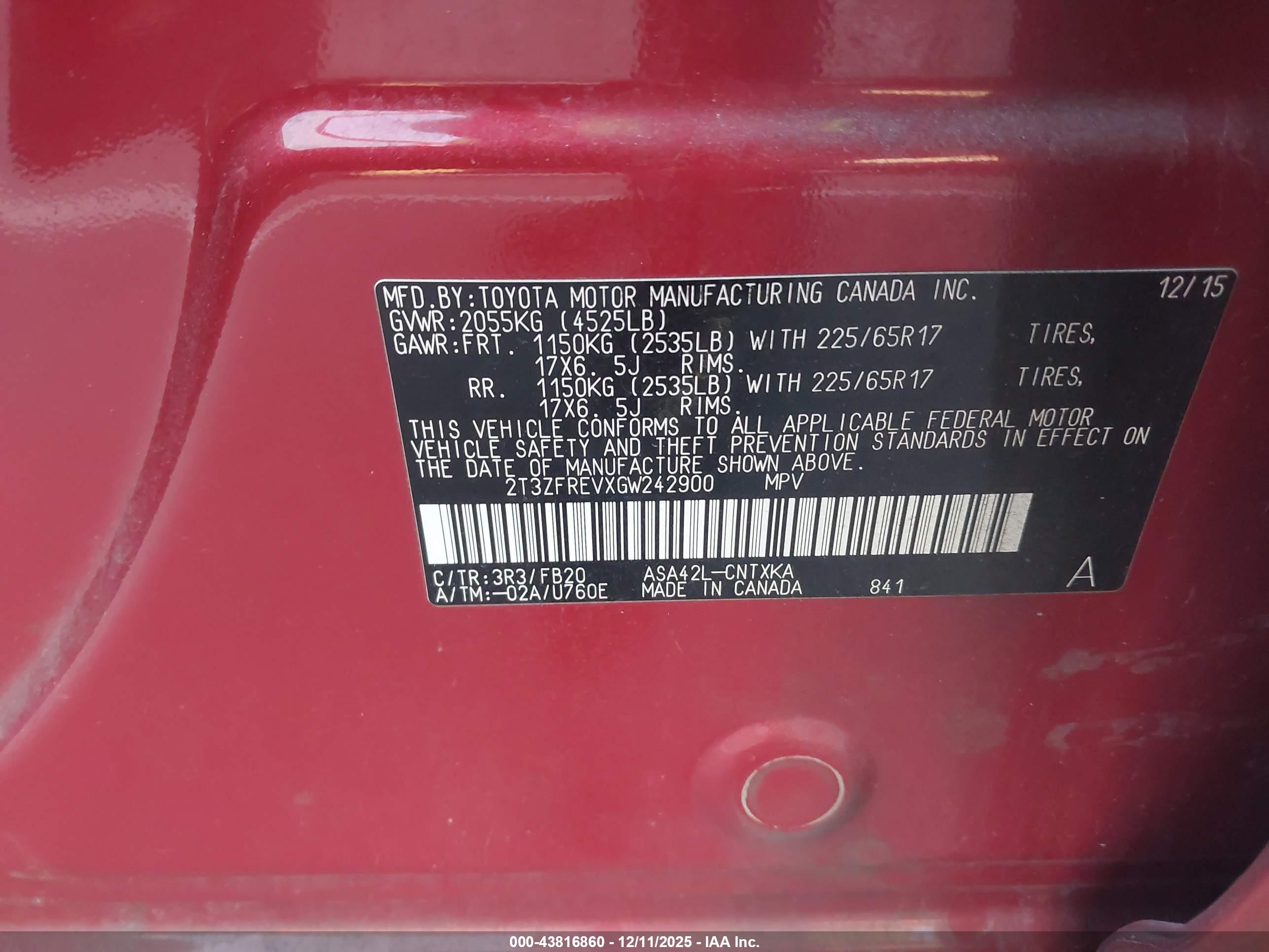 TOYOTA RAV4 image 9