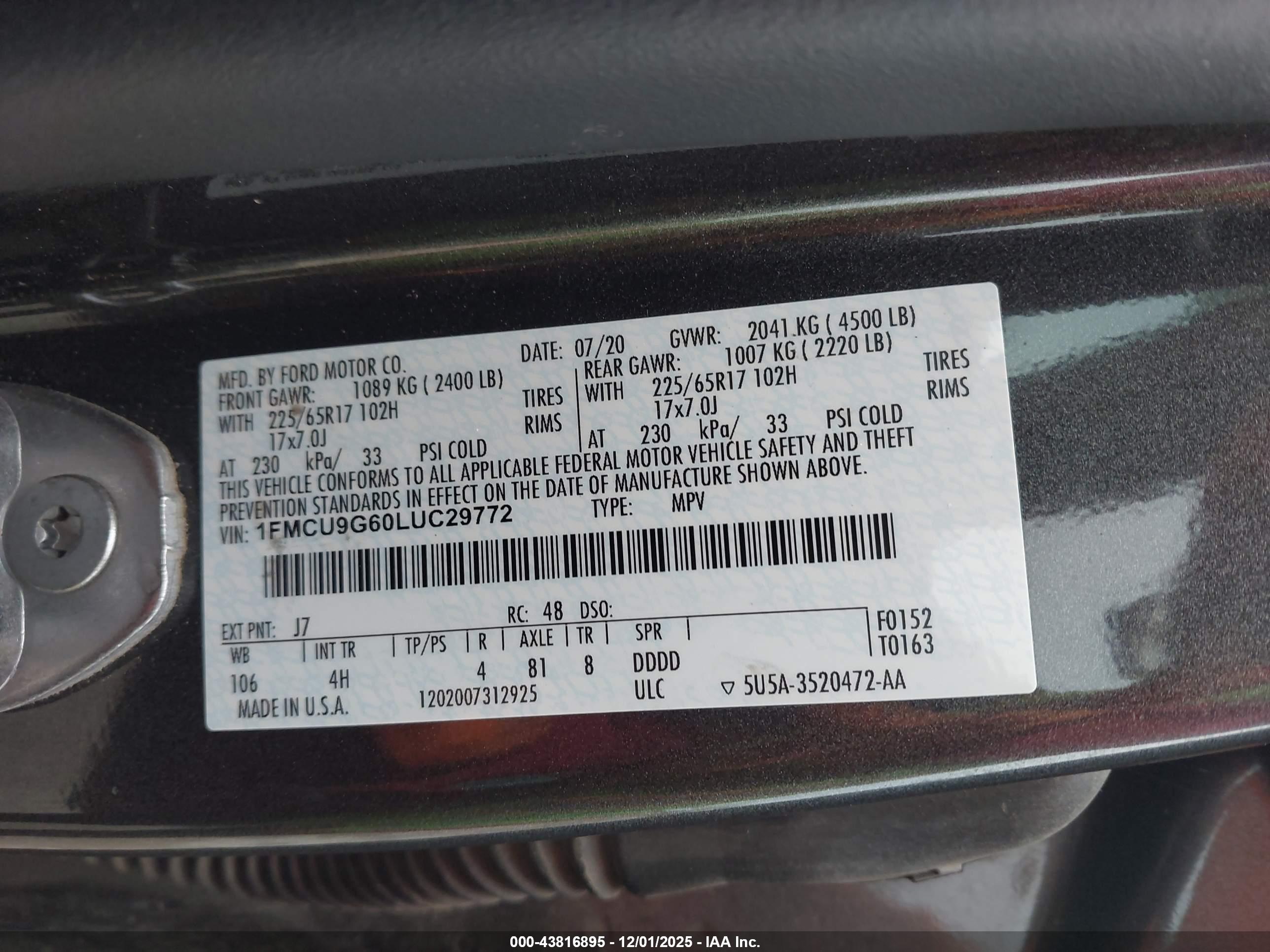 FORD ESCAPE image 9