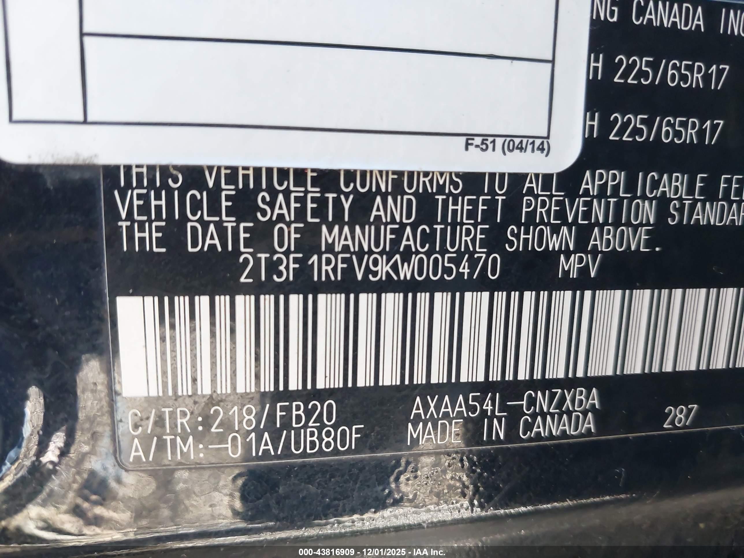 TOYOTA RAV4 image 9
