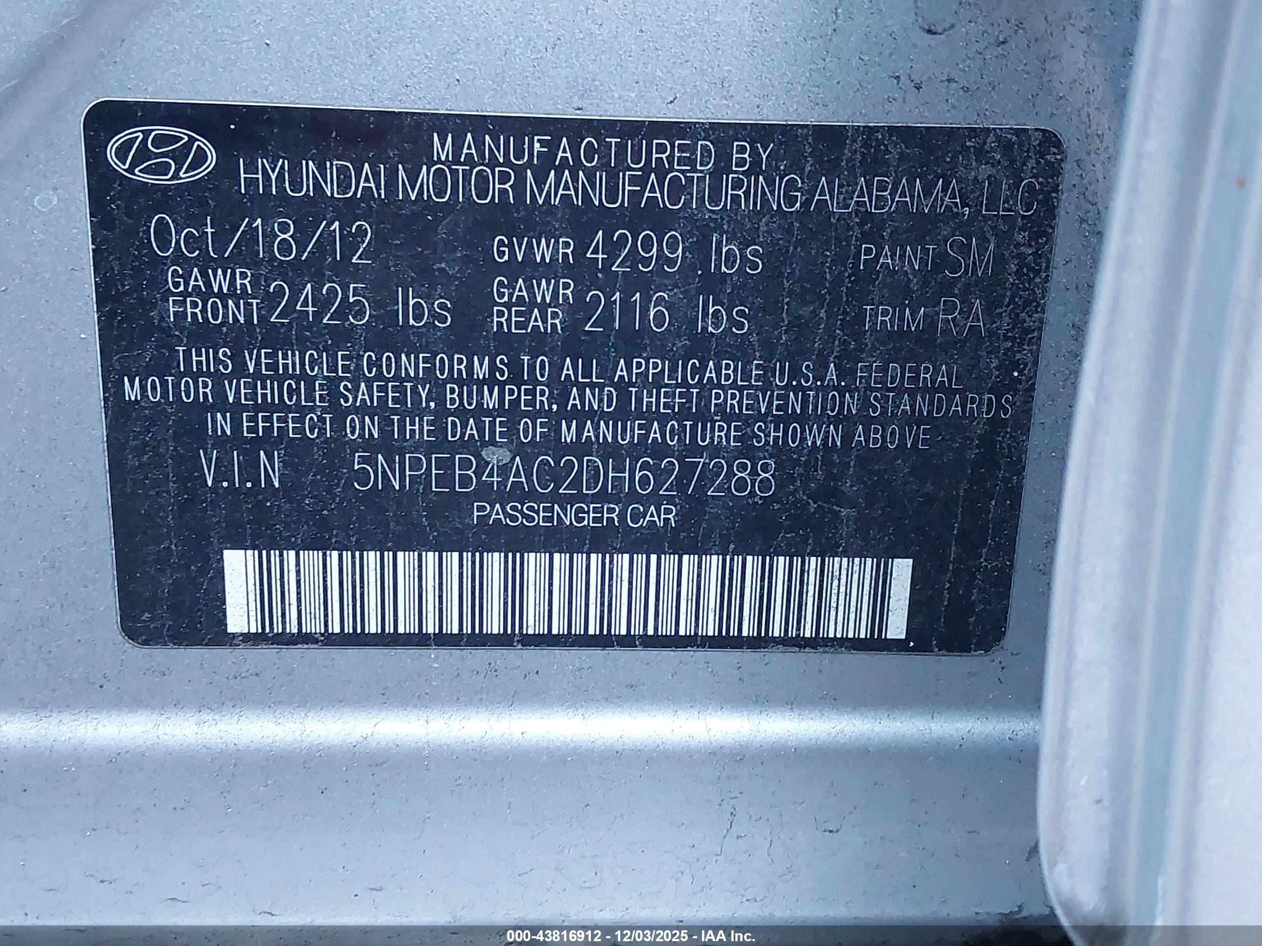 HYUNDAI SONATA image 9