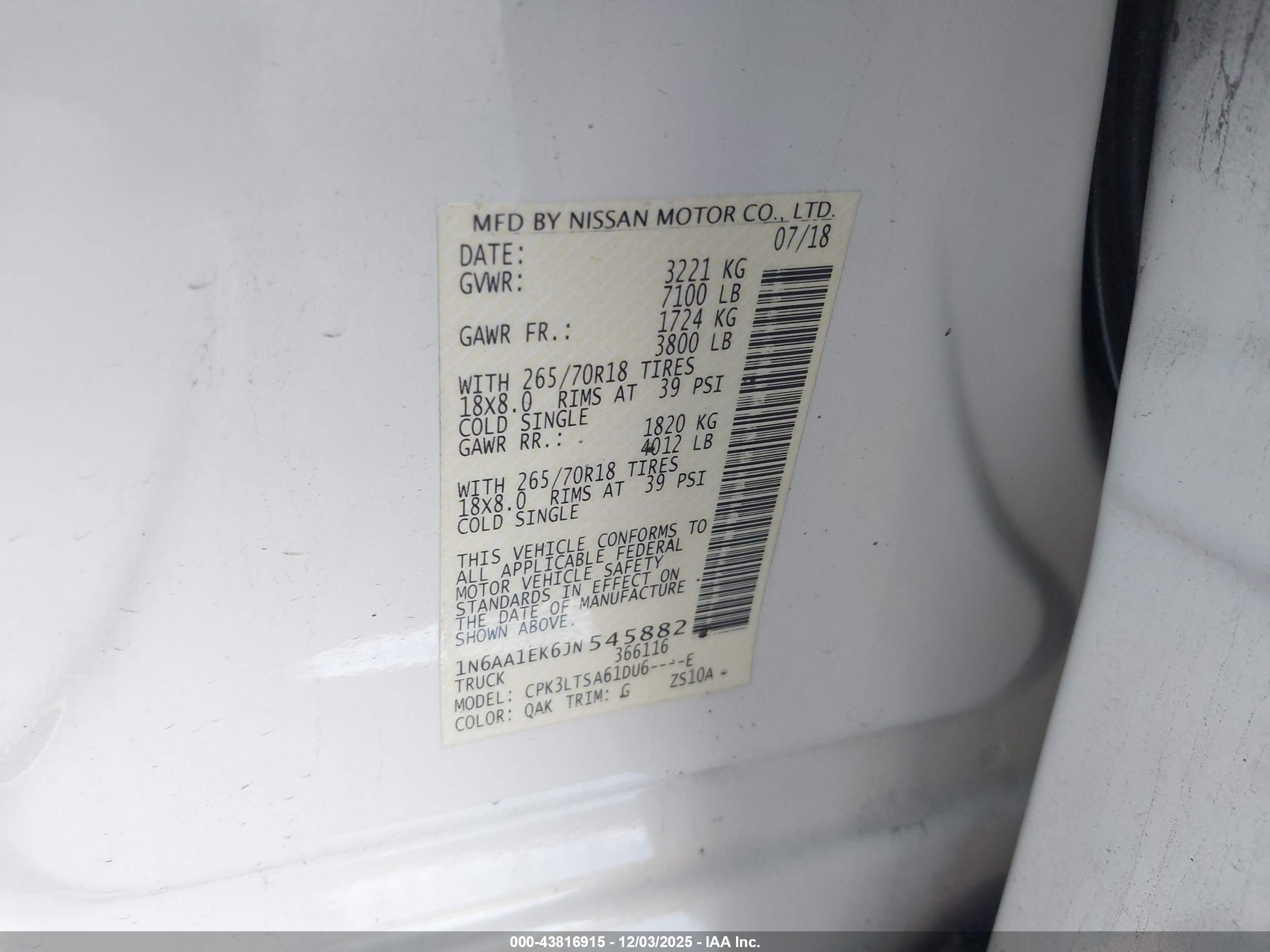 NISSAN TITAN image 9