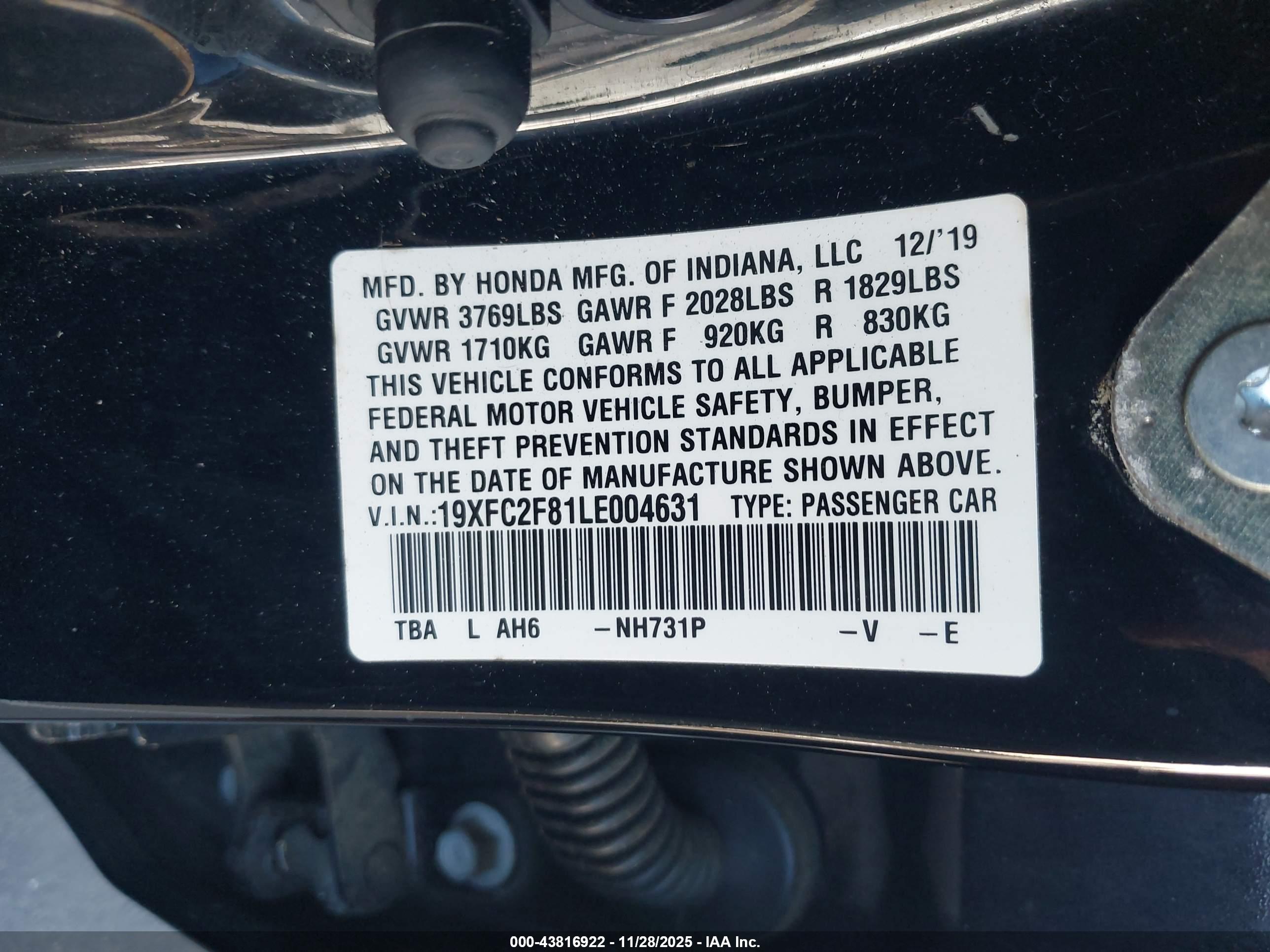 HONDA CIVIC image 9