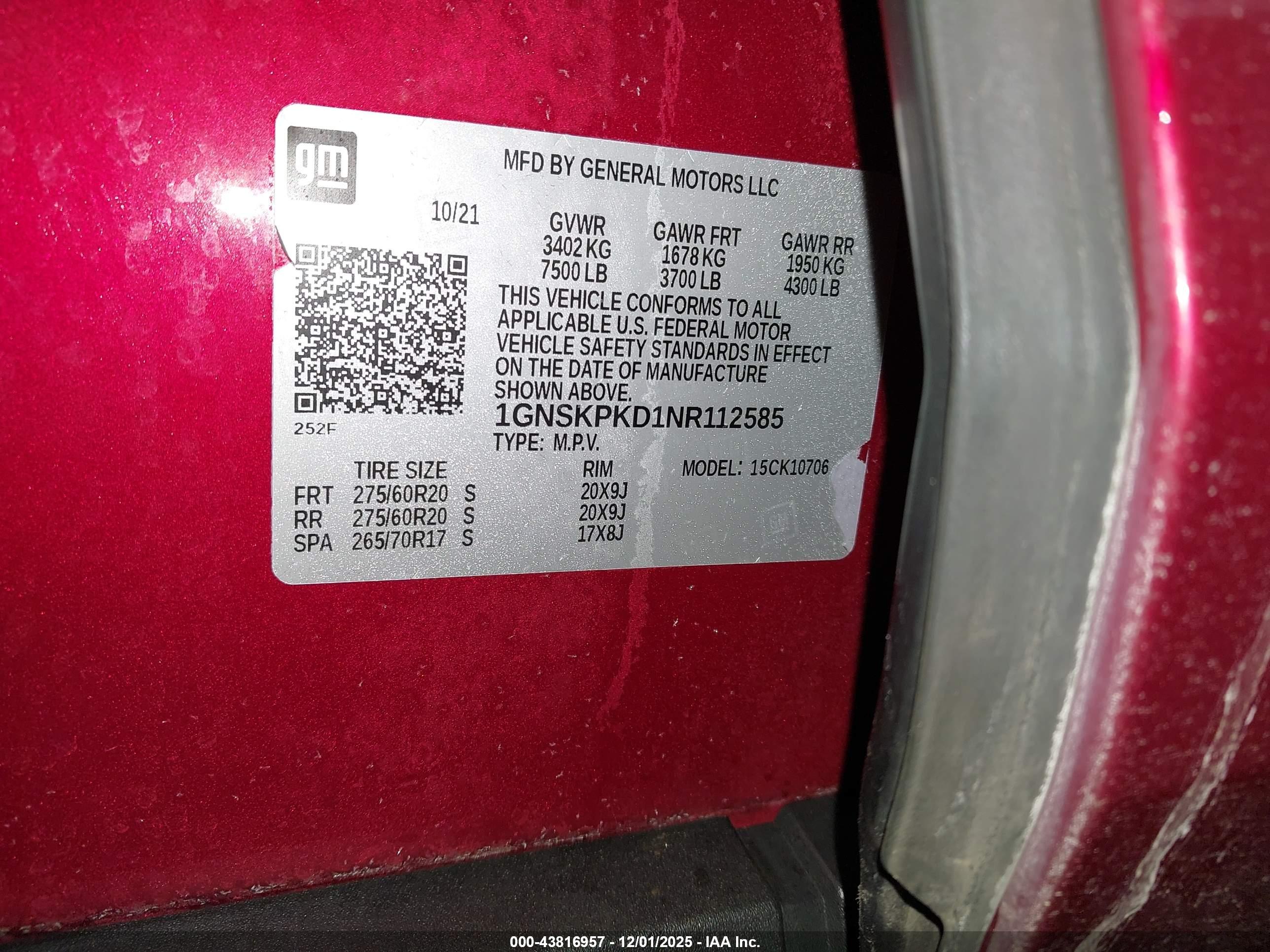 CHEVROLET TAHOE image 9