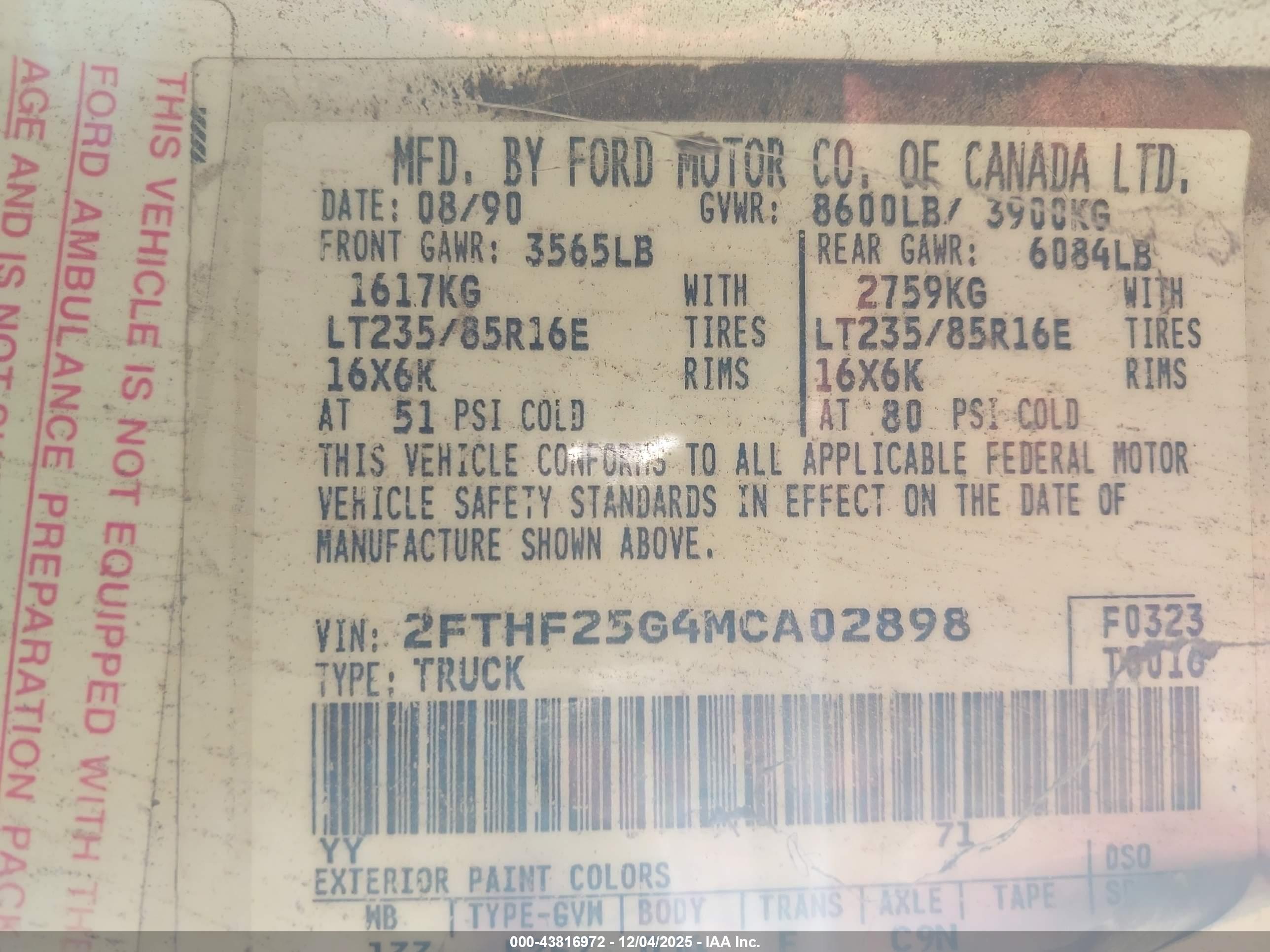 FORD F250 image 9