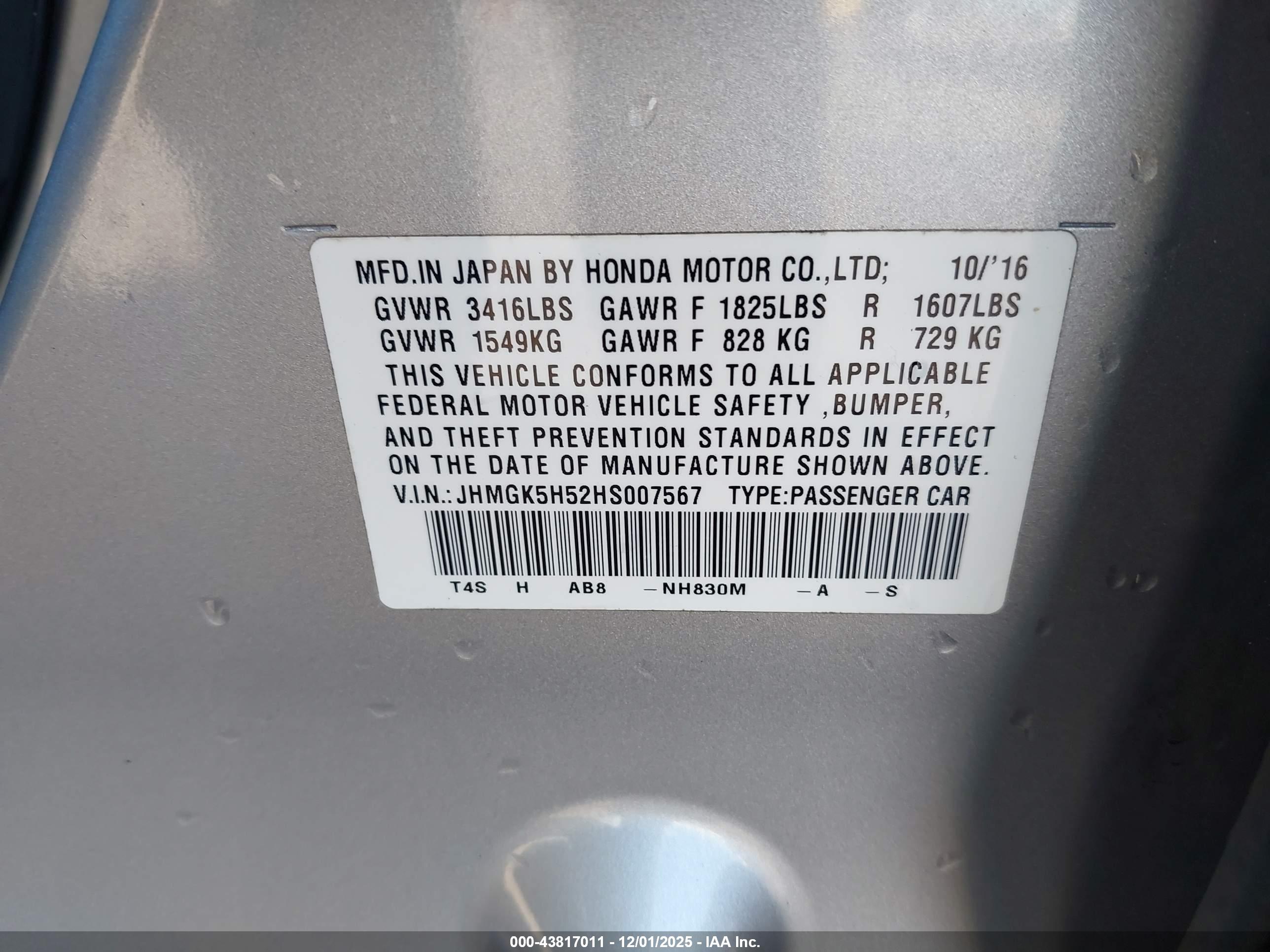 HONDA FIT image 9