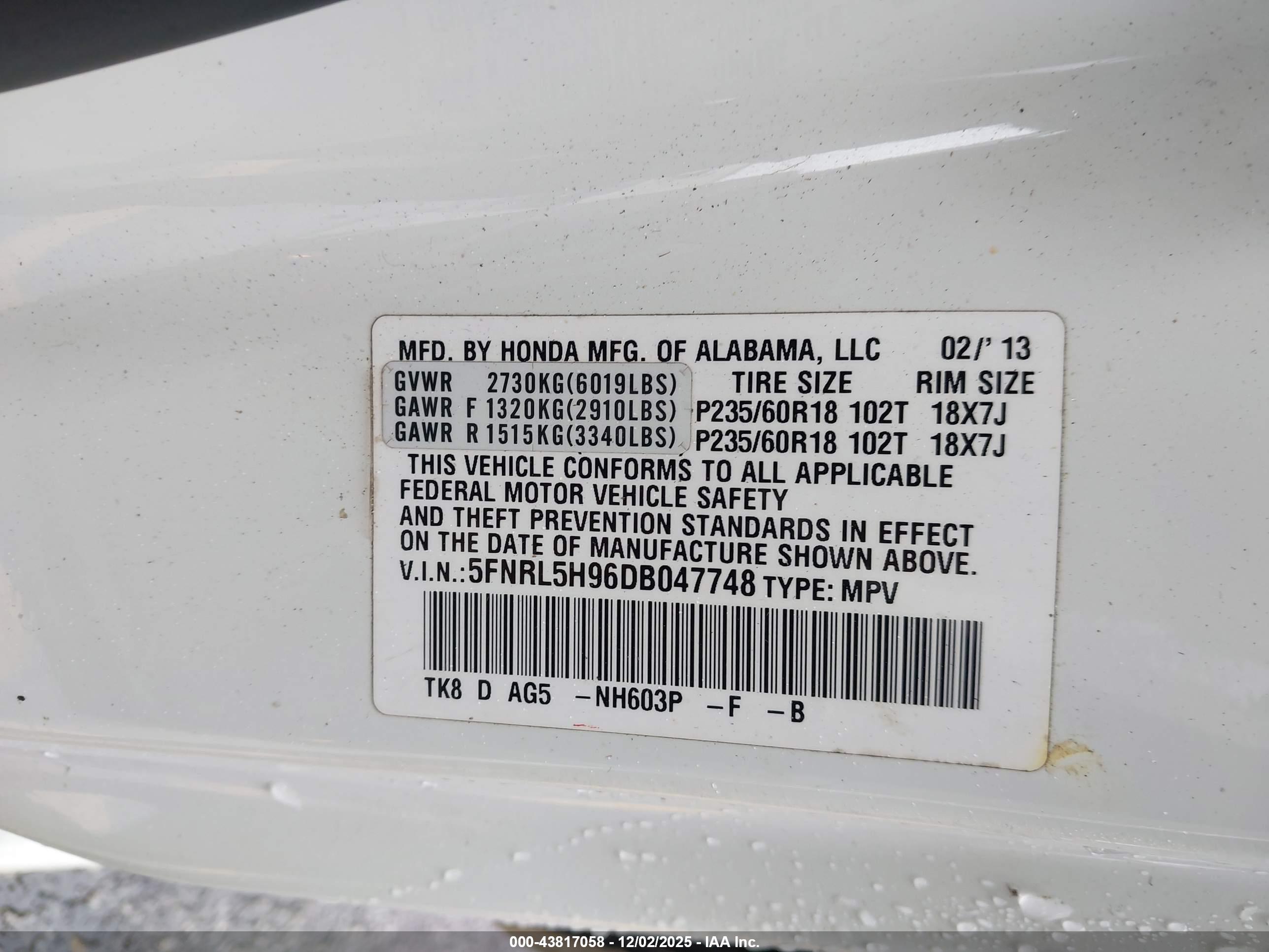 HONDA ODYSSEY image 9