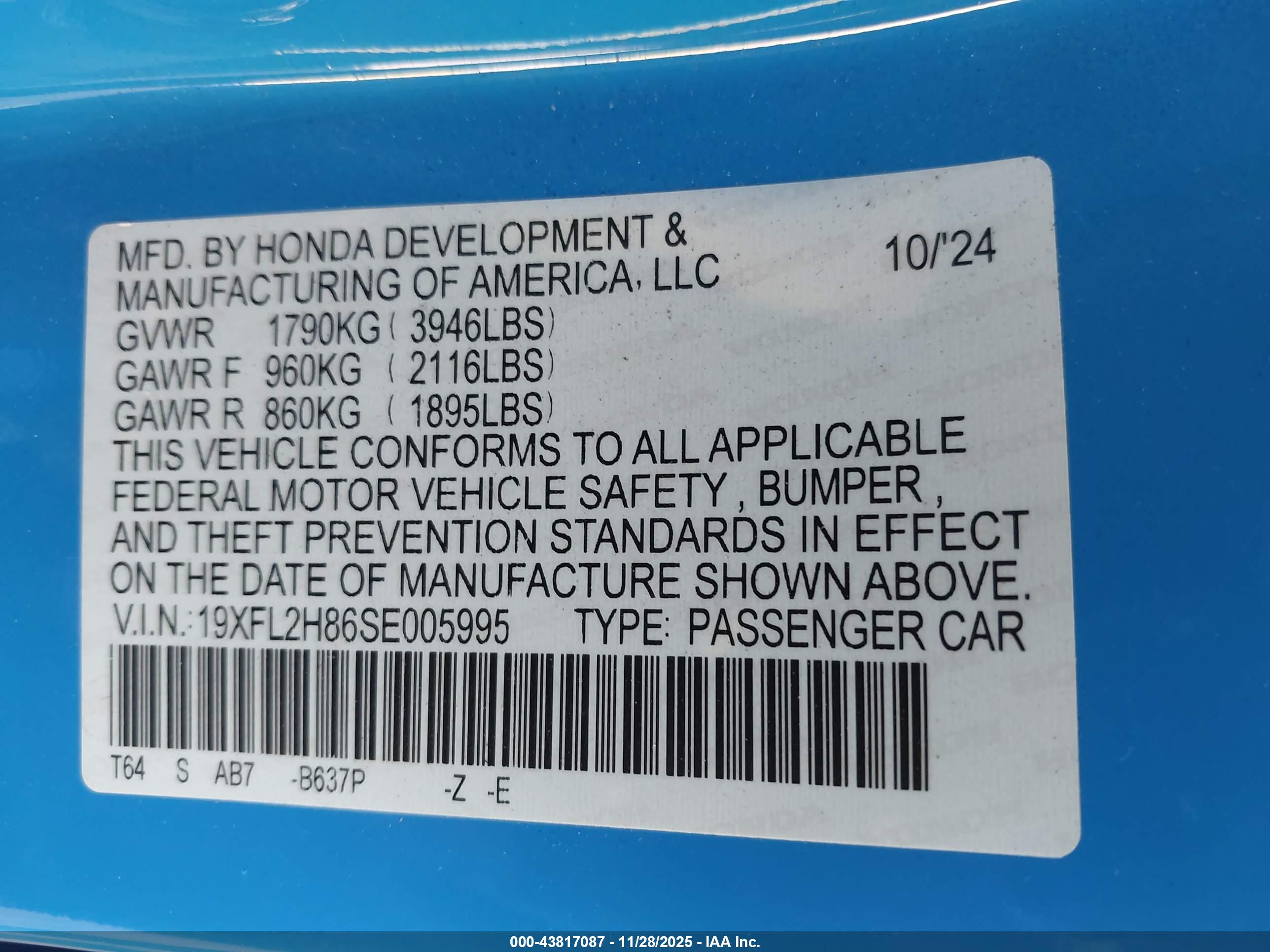 HONDA CIVIC image 9