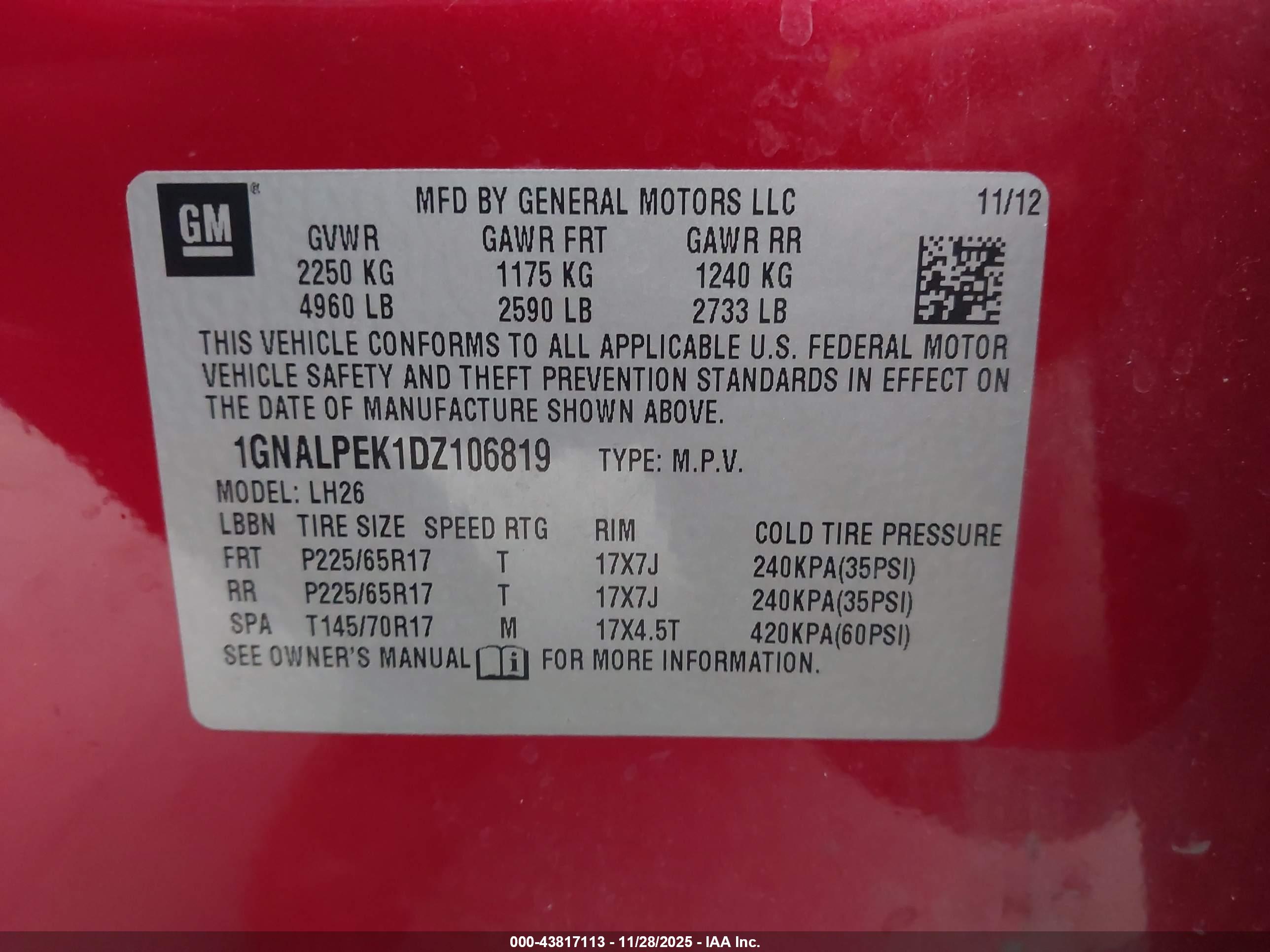 CHEVROLET EQUINOX image 9