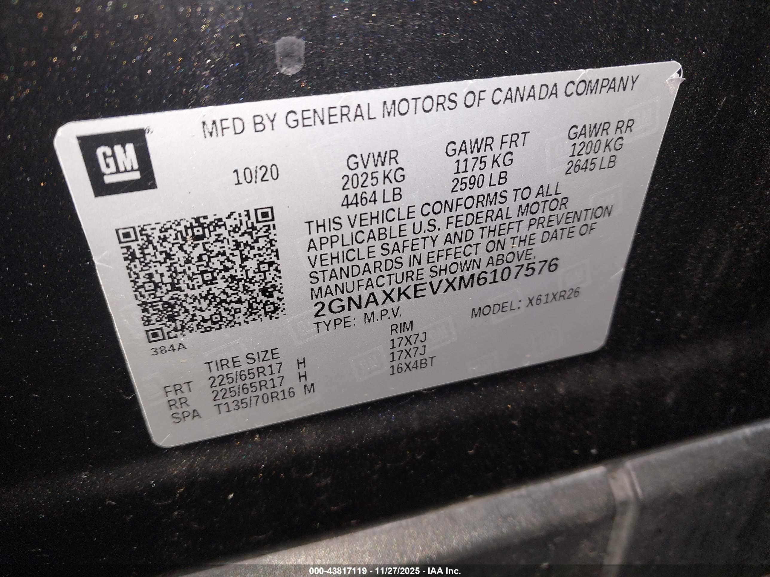 CHEVROLET EQUINOX image 9