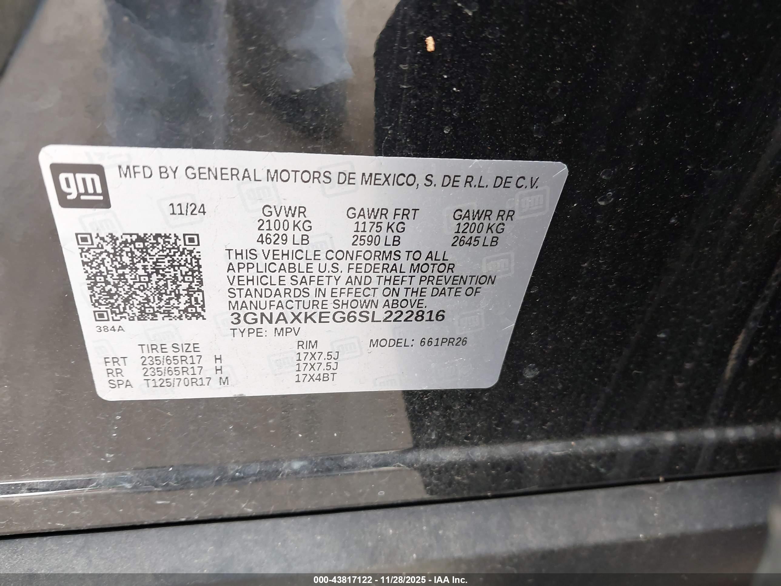CHEVROLET EQUINOX image 9