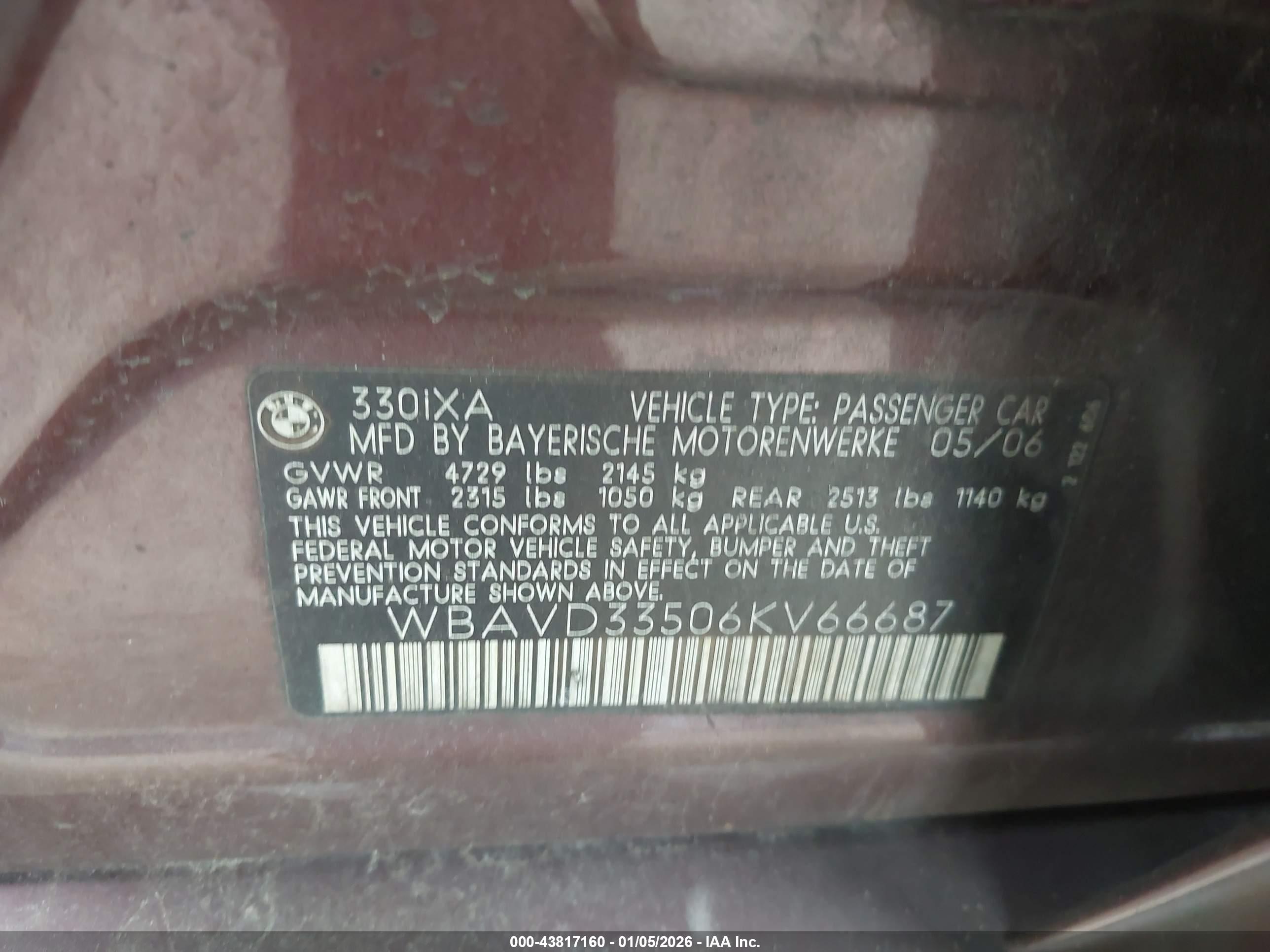 BMW 330XI image 9