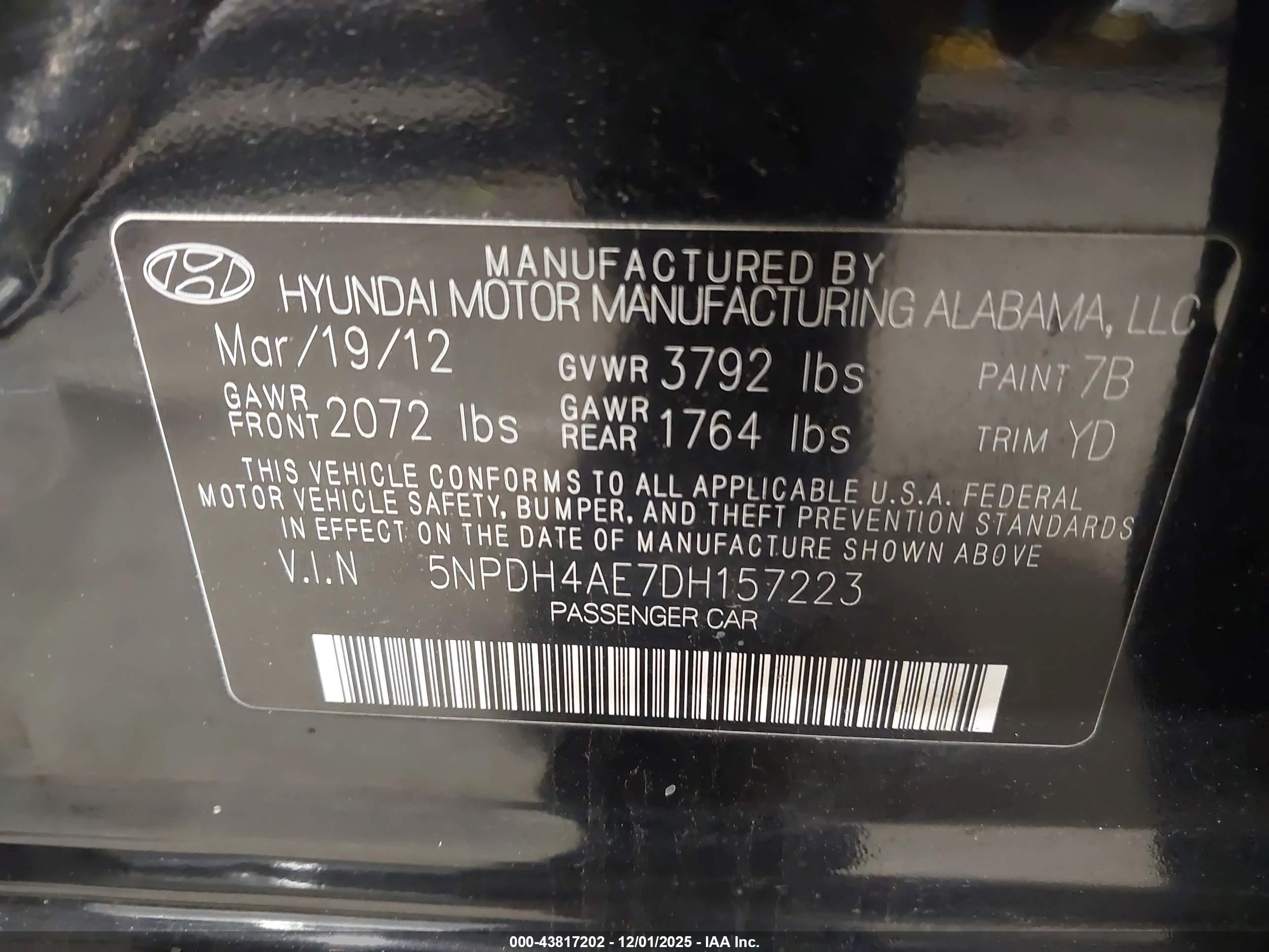 HYUNDAI ELANTRA image 9