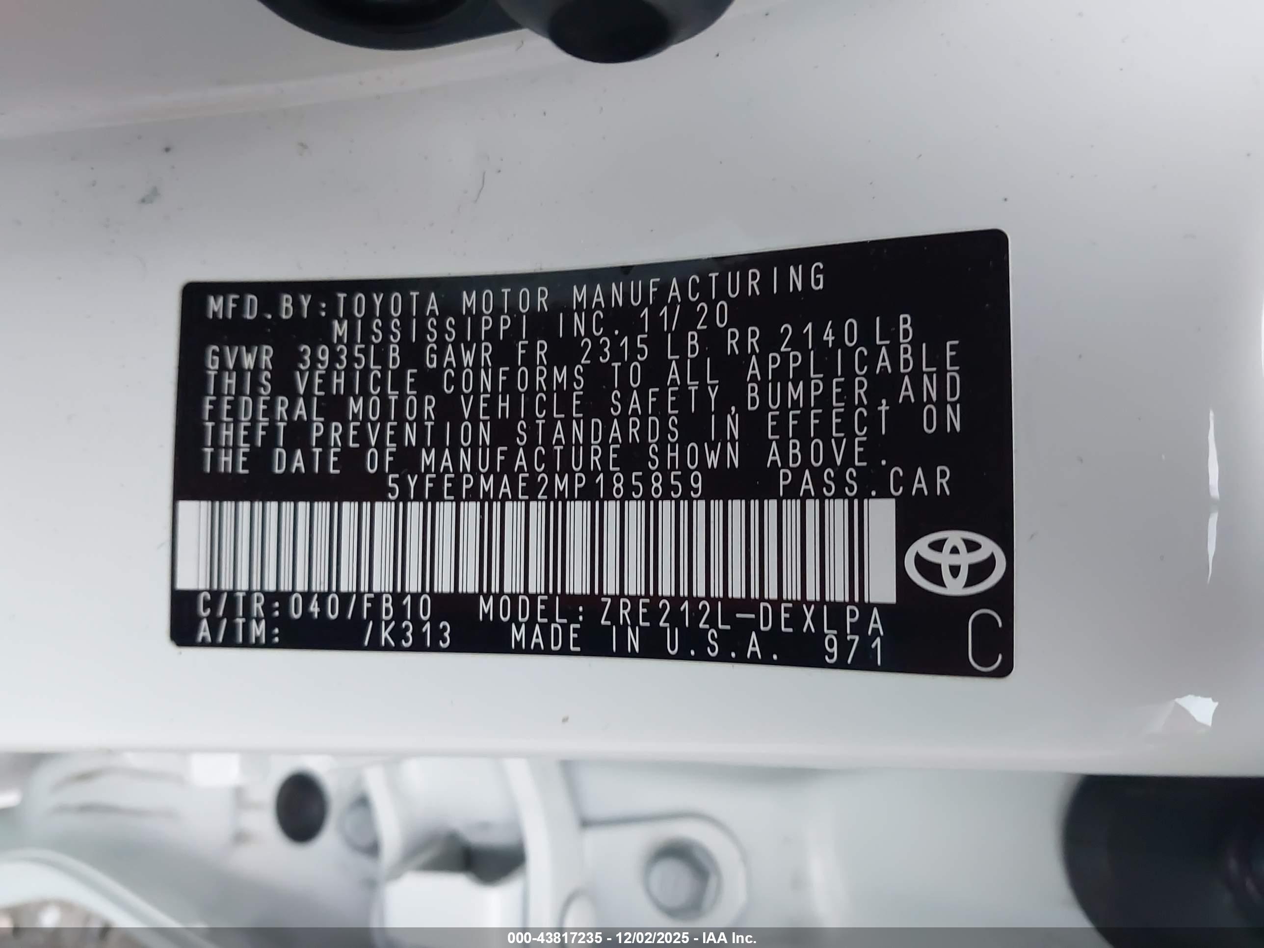 TOYOTA COROLLA image 9