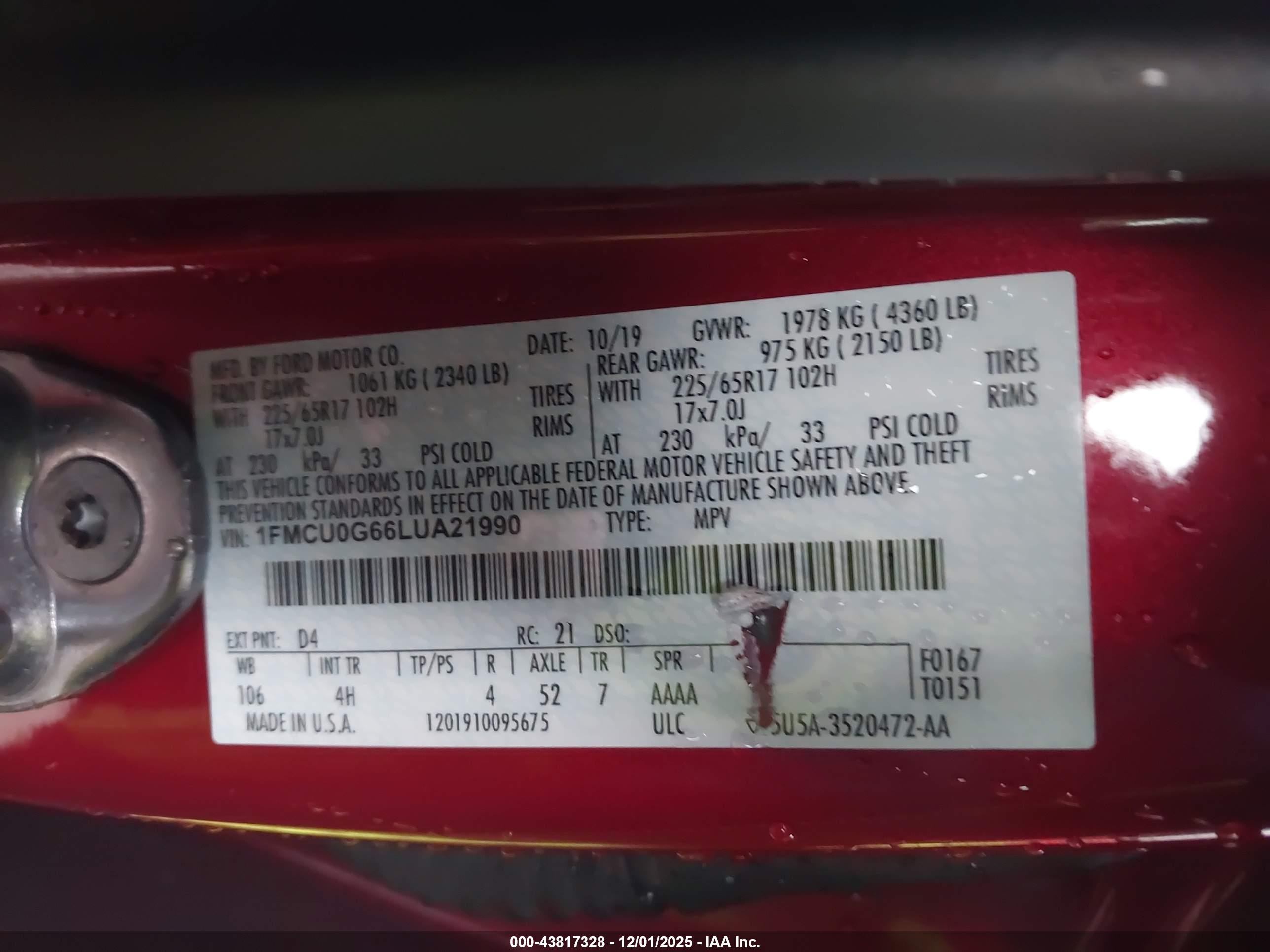 FORD ESCAPE image 9