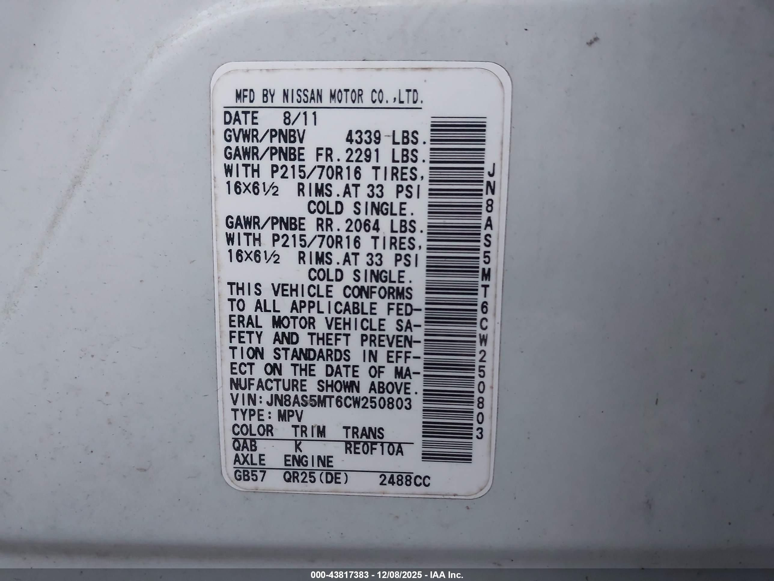 NISSAN ROGUE image 9