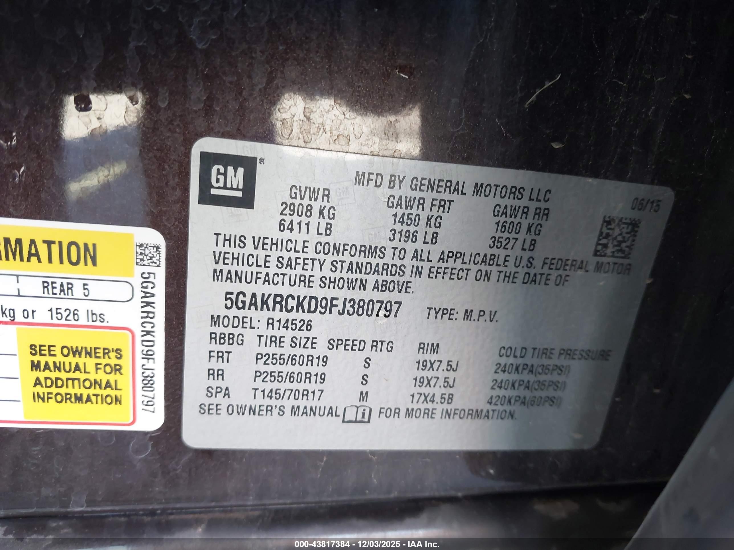 BUICK ENCLAVE image 9
