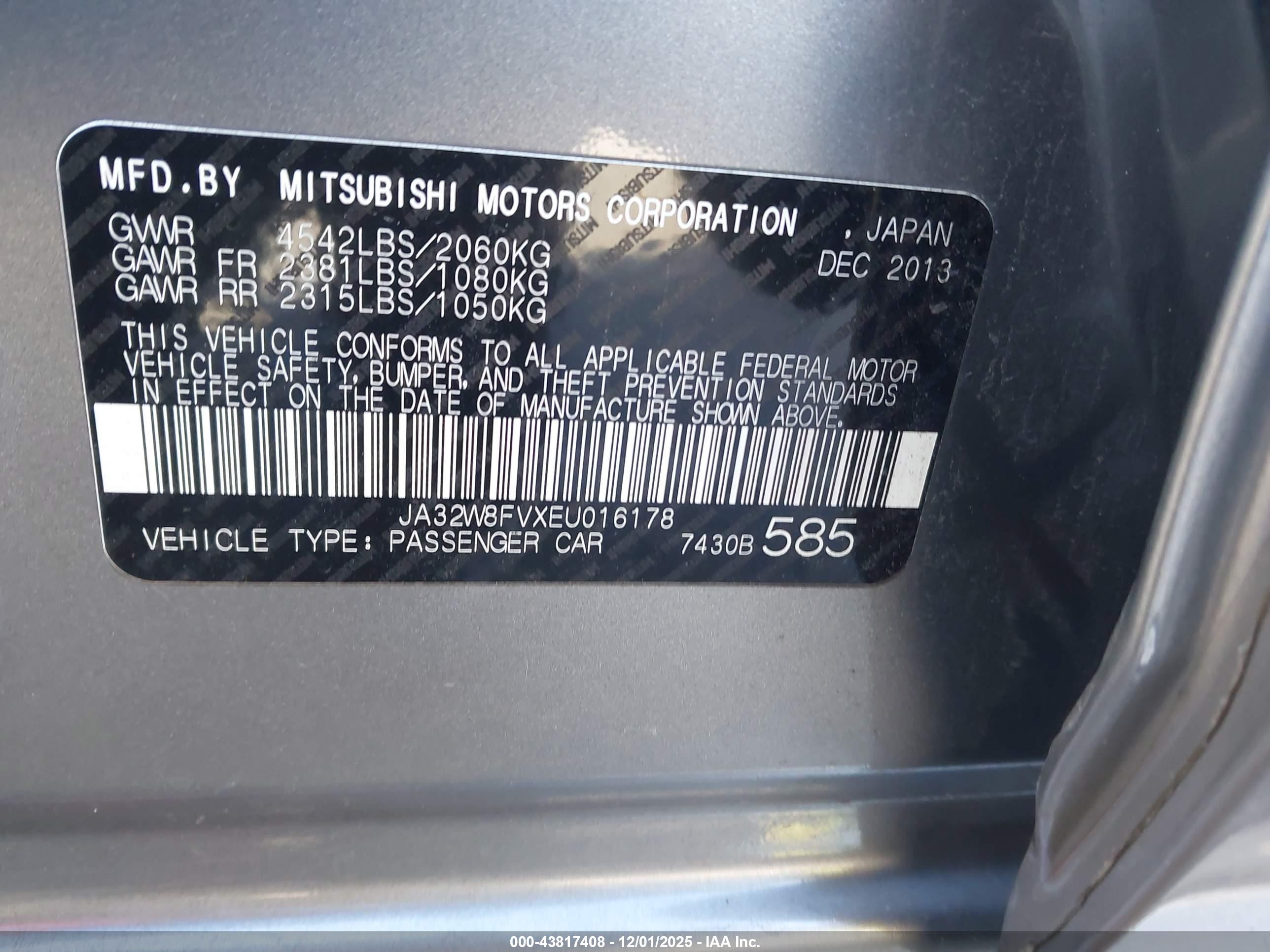 MITSUBISHI LANCER image 9