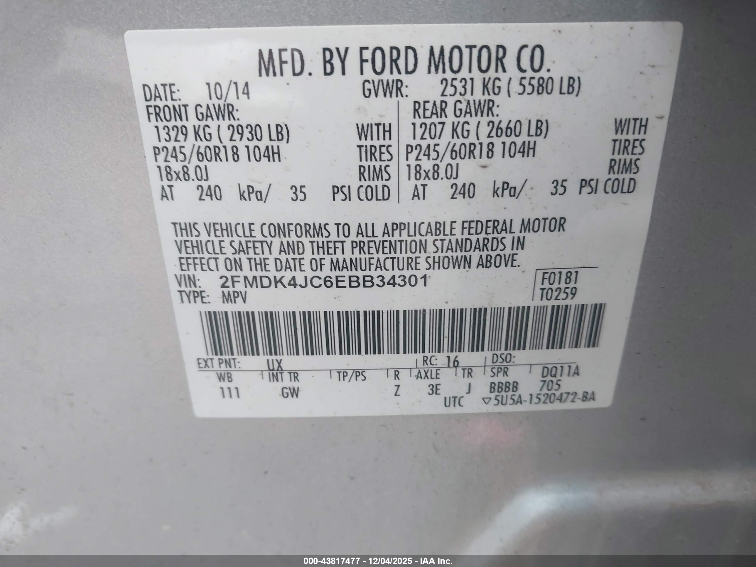 FORD EDGE image 9