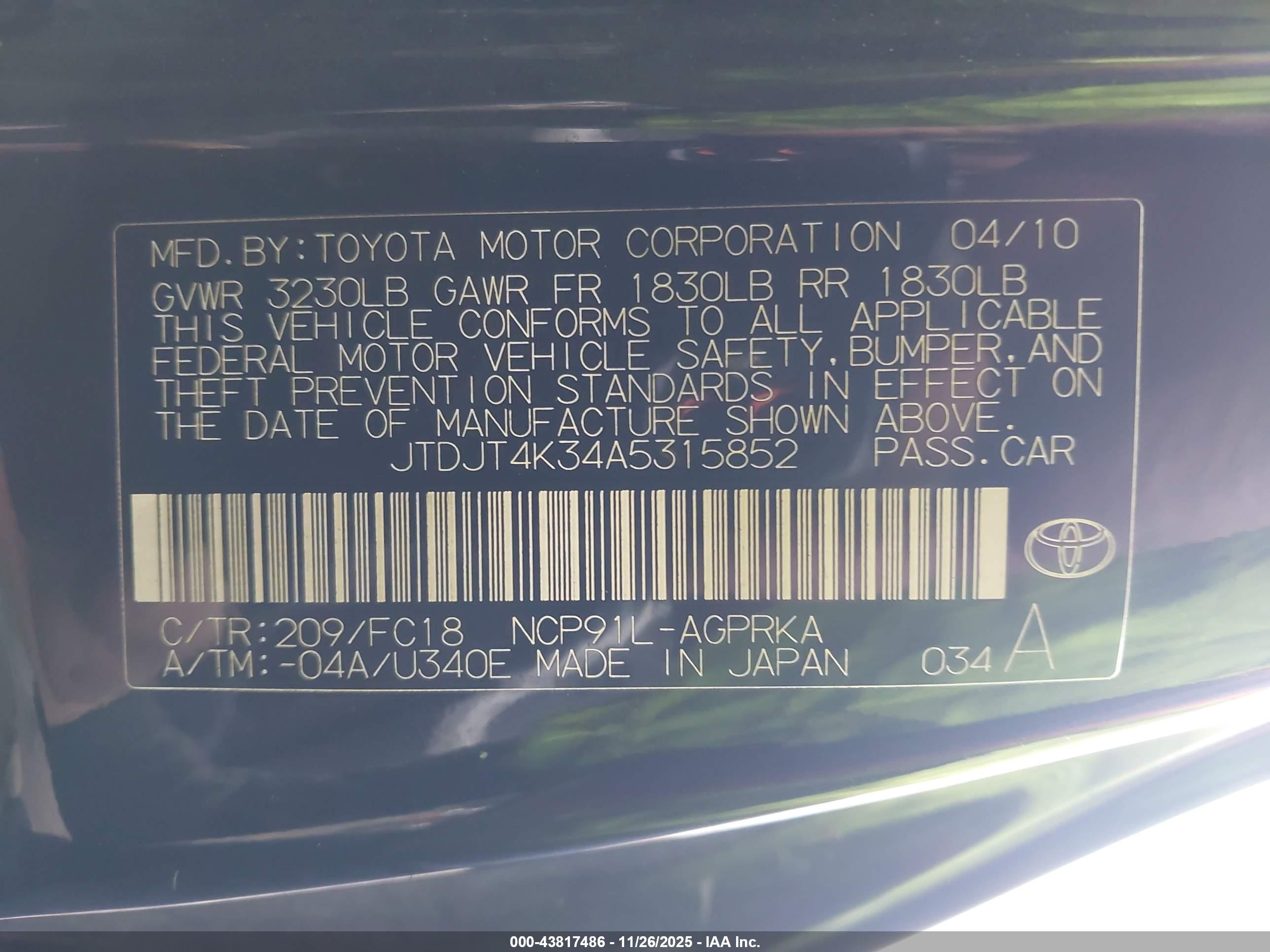 TOYOTA YARIS image 9