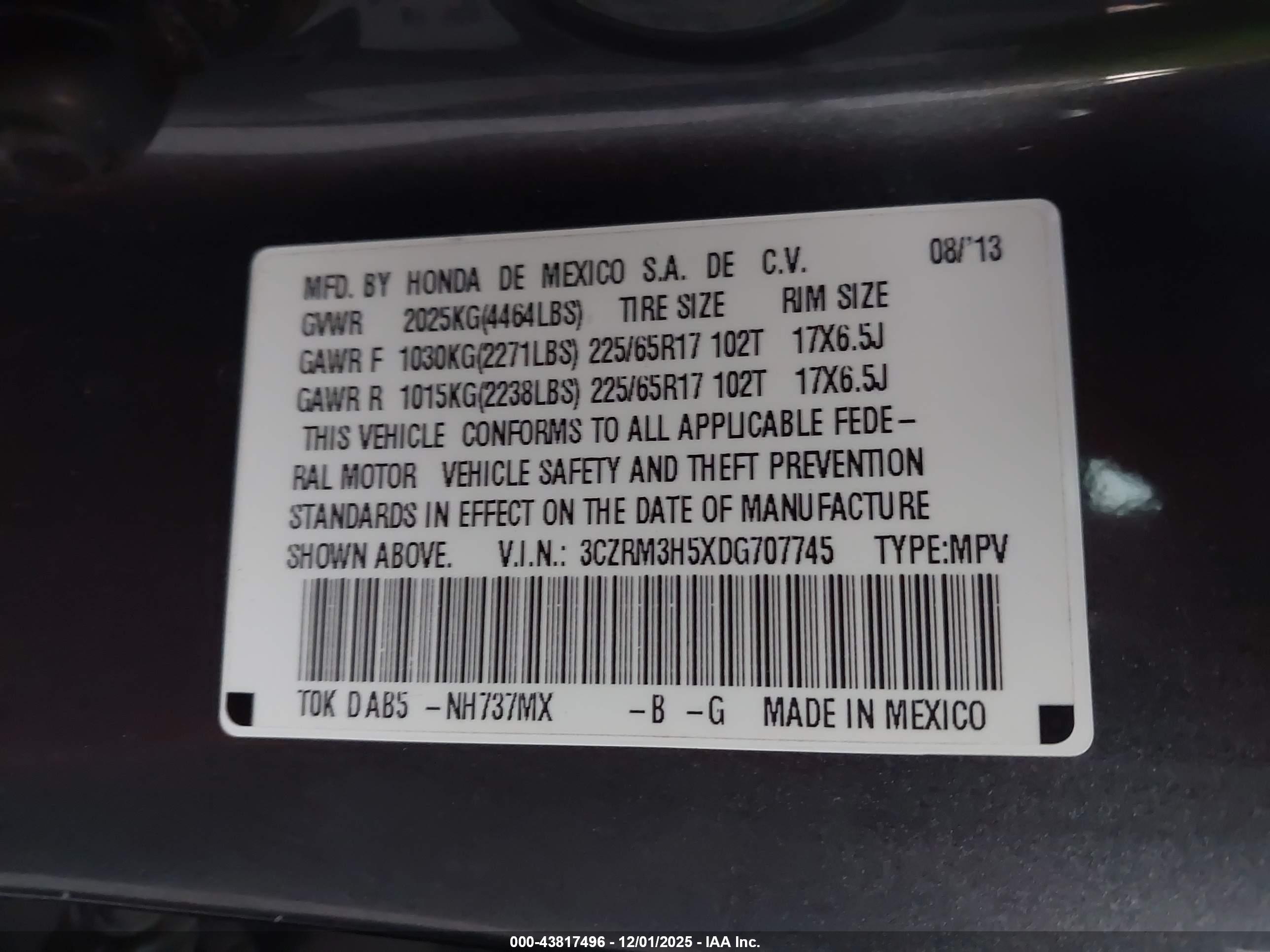 HONDA CR-V image 9