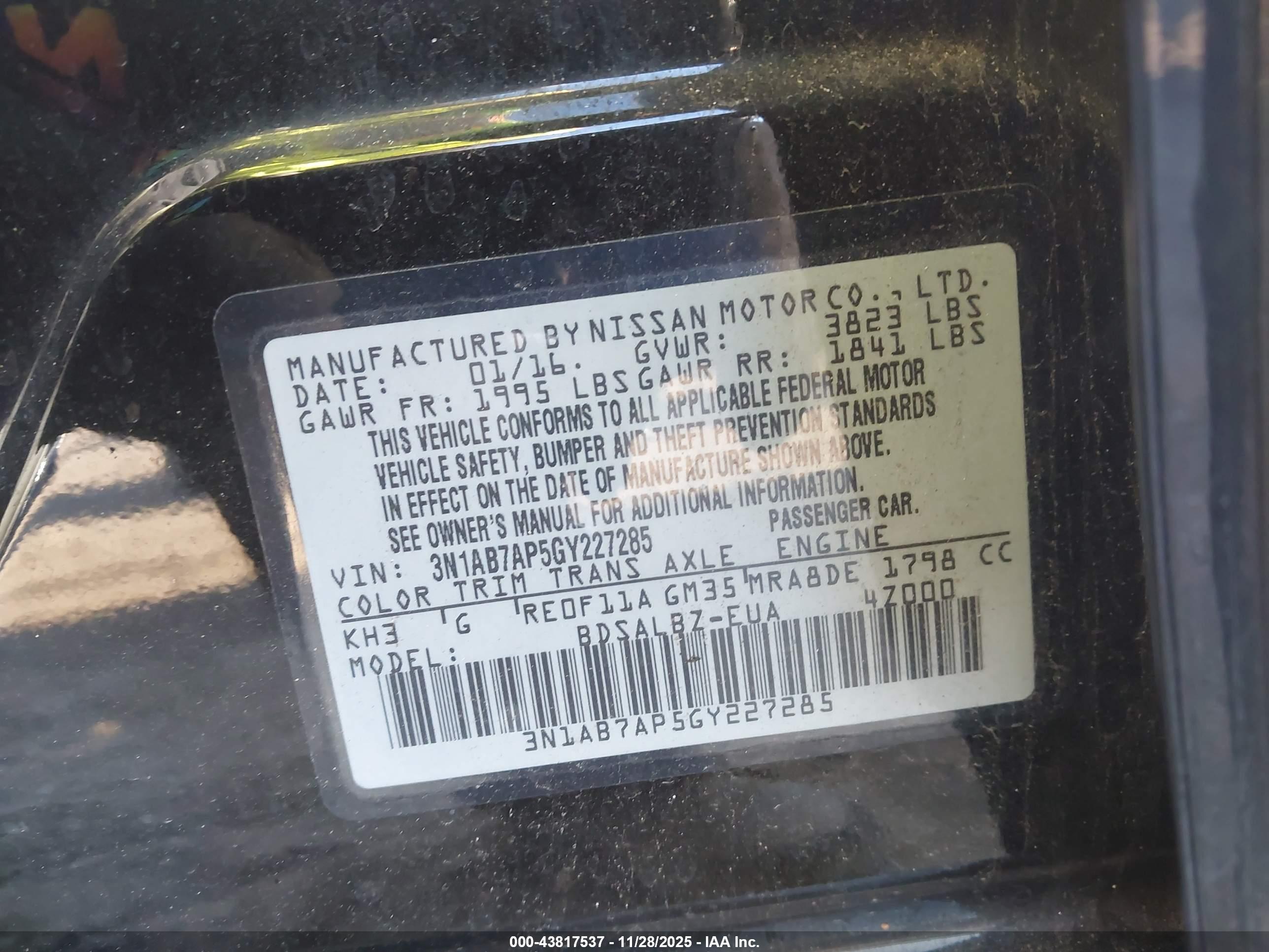 NISSAN SENTRA image 9