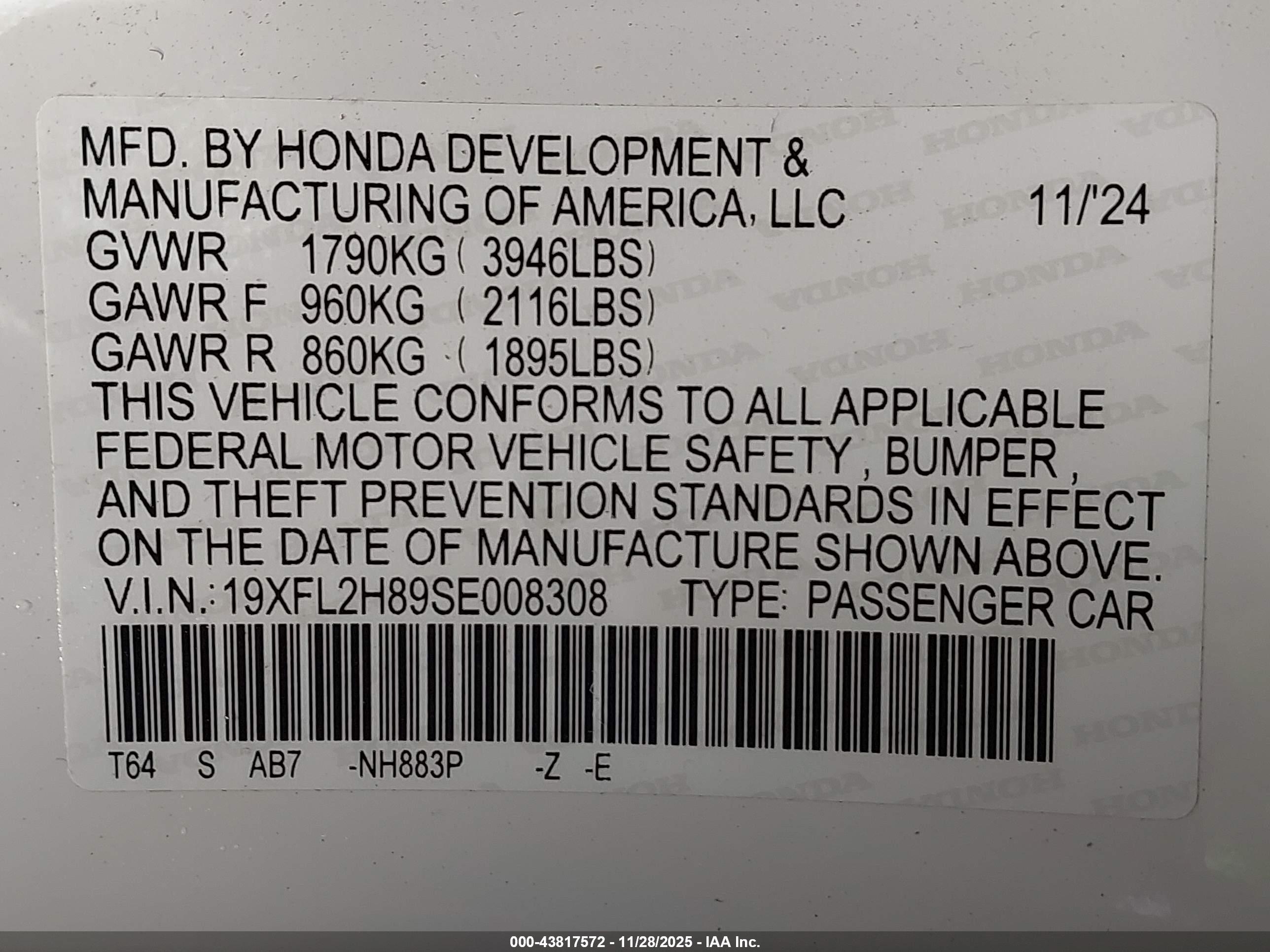 HONDA CIVIC image 9
