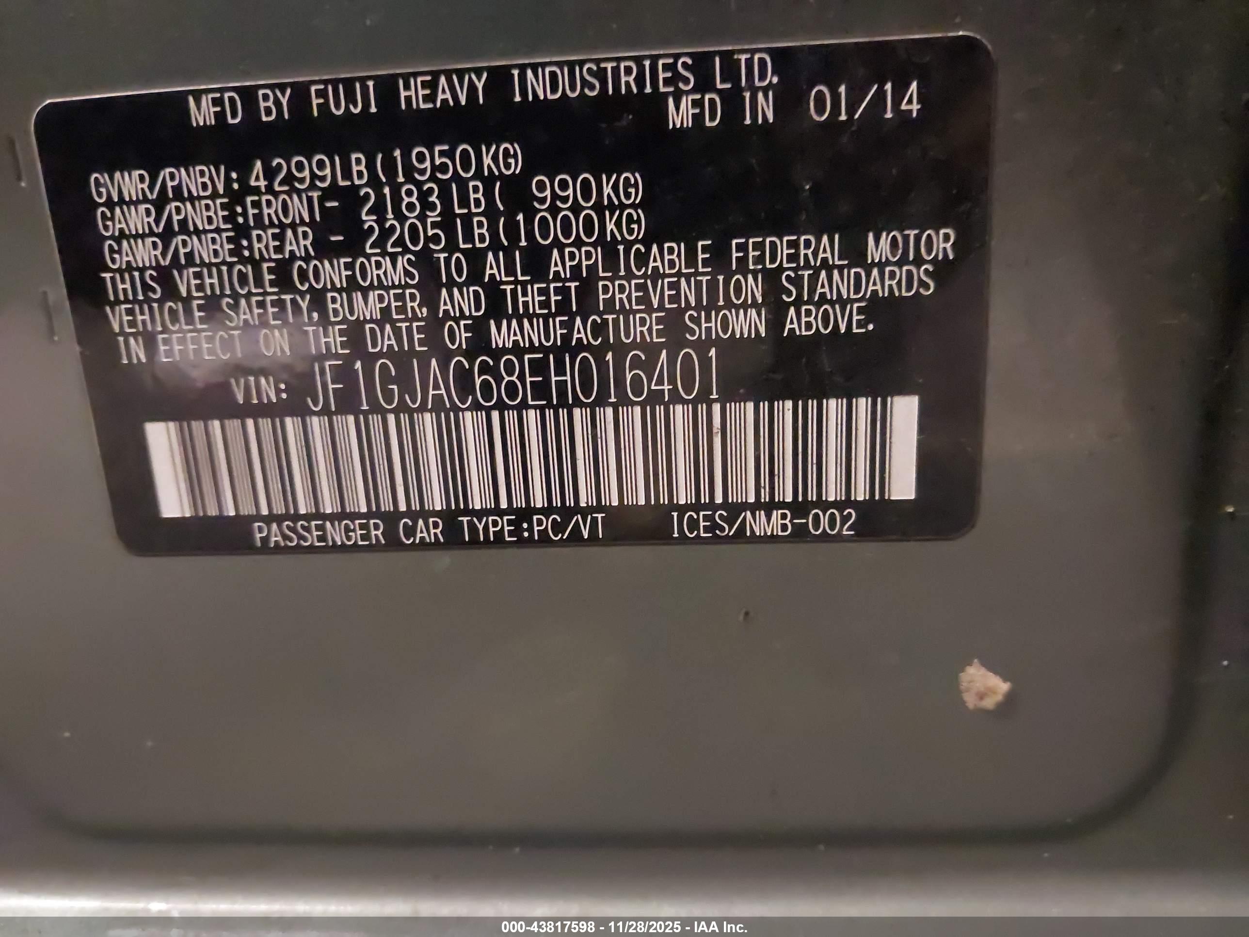 SUBARU IMPREZA image 9