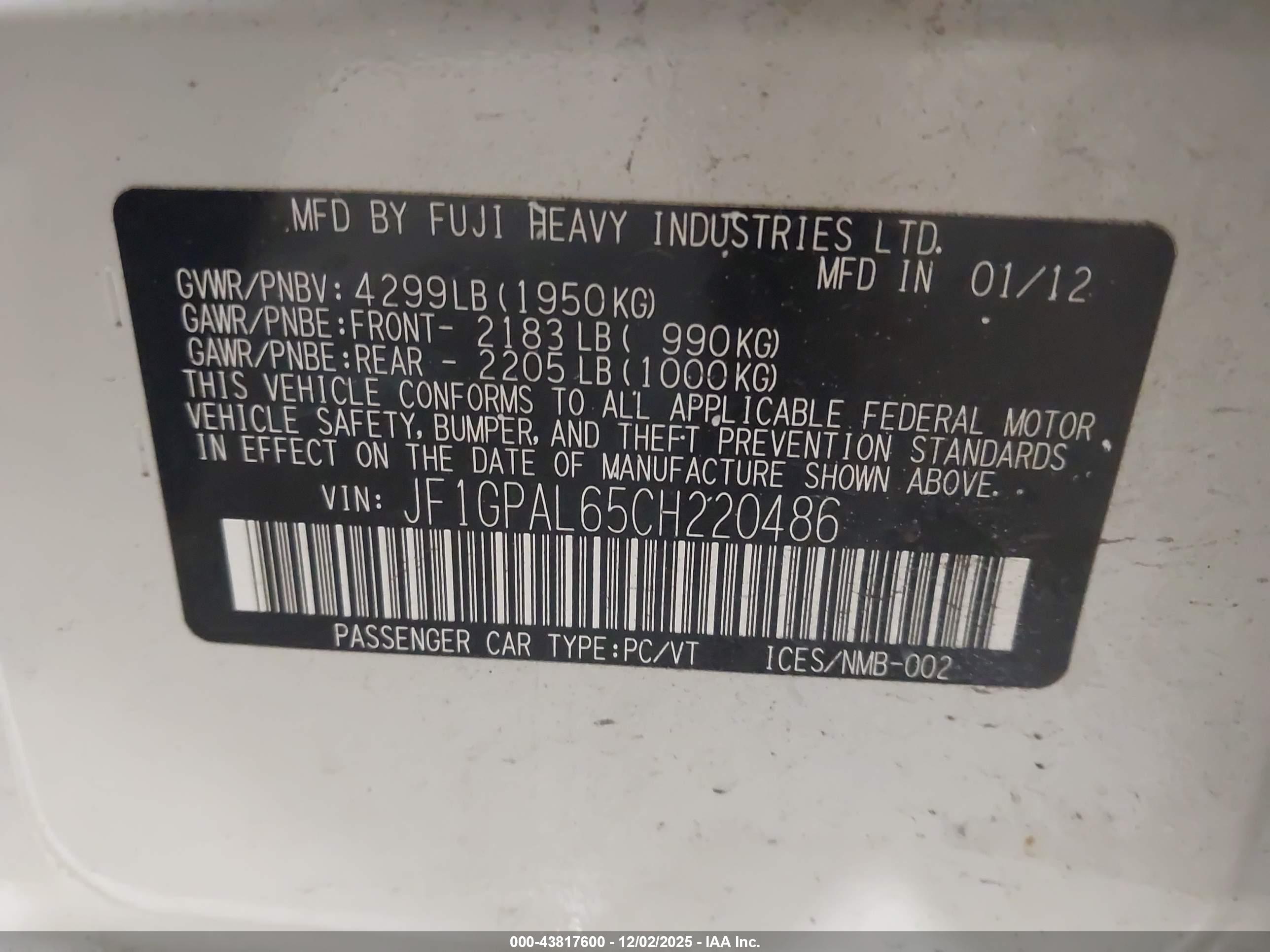 SUBARU IMPREZA image 9