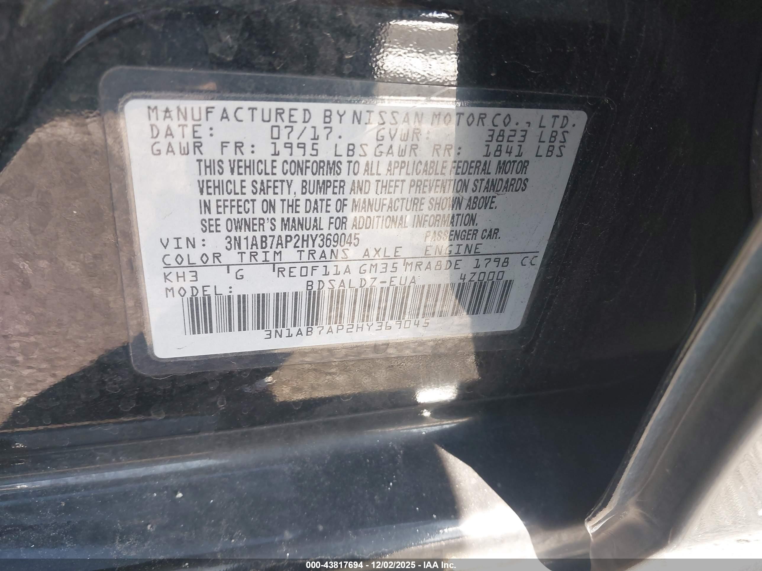 NISSAN SENTRA image 9