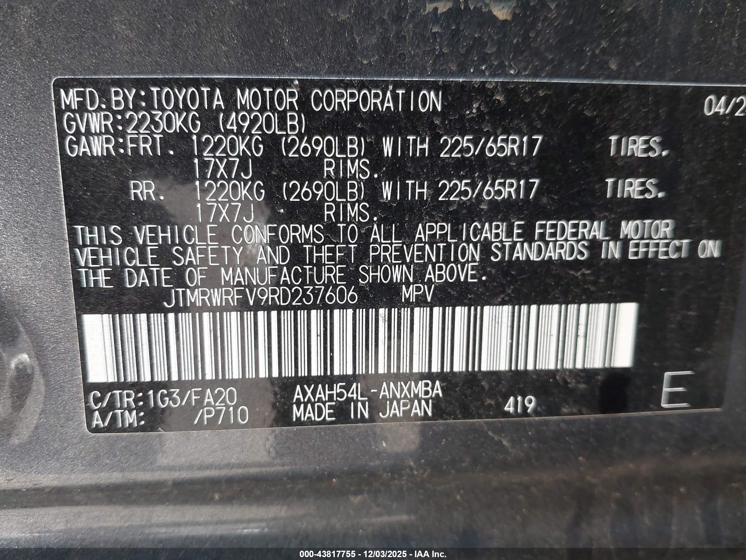 TOYOTA RAV4 image 9