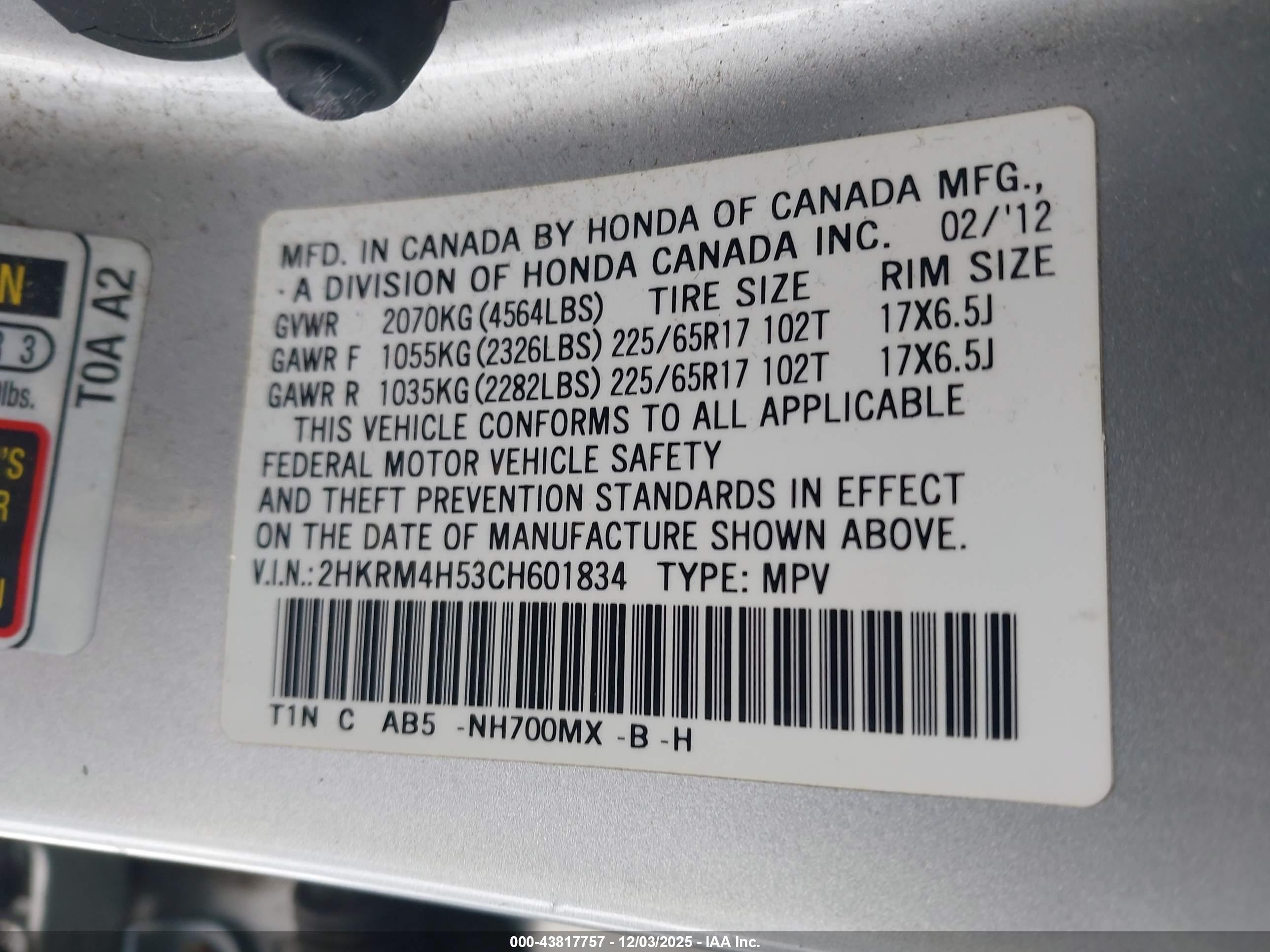 HONDA CR-V image 9