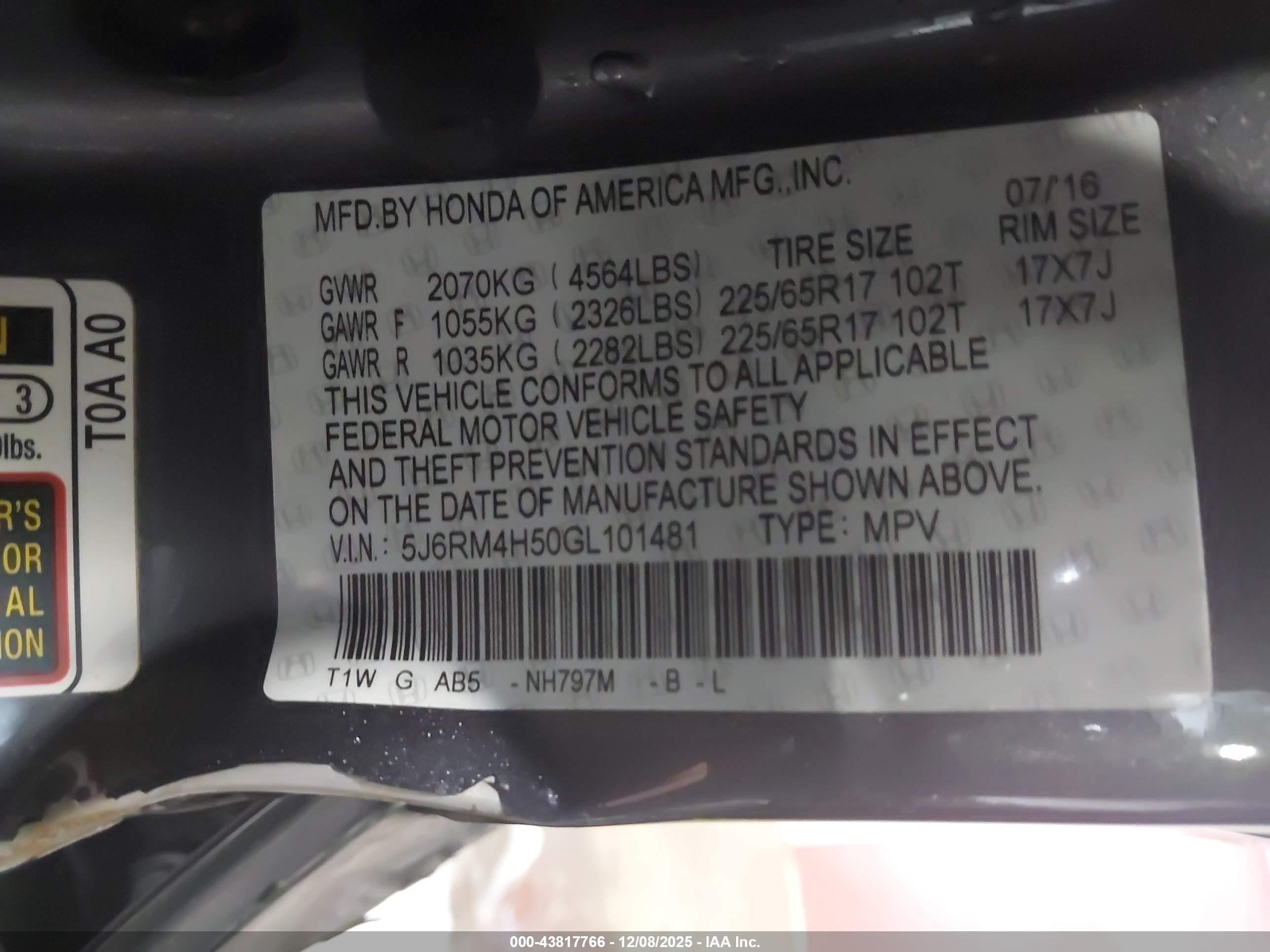 HONDA CR-V image 9