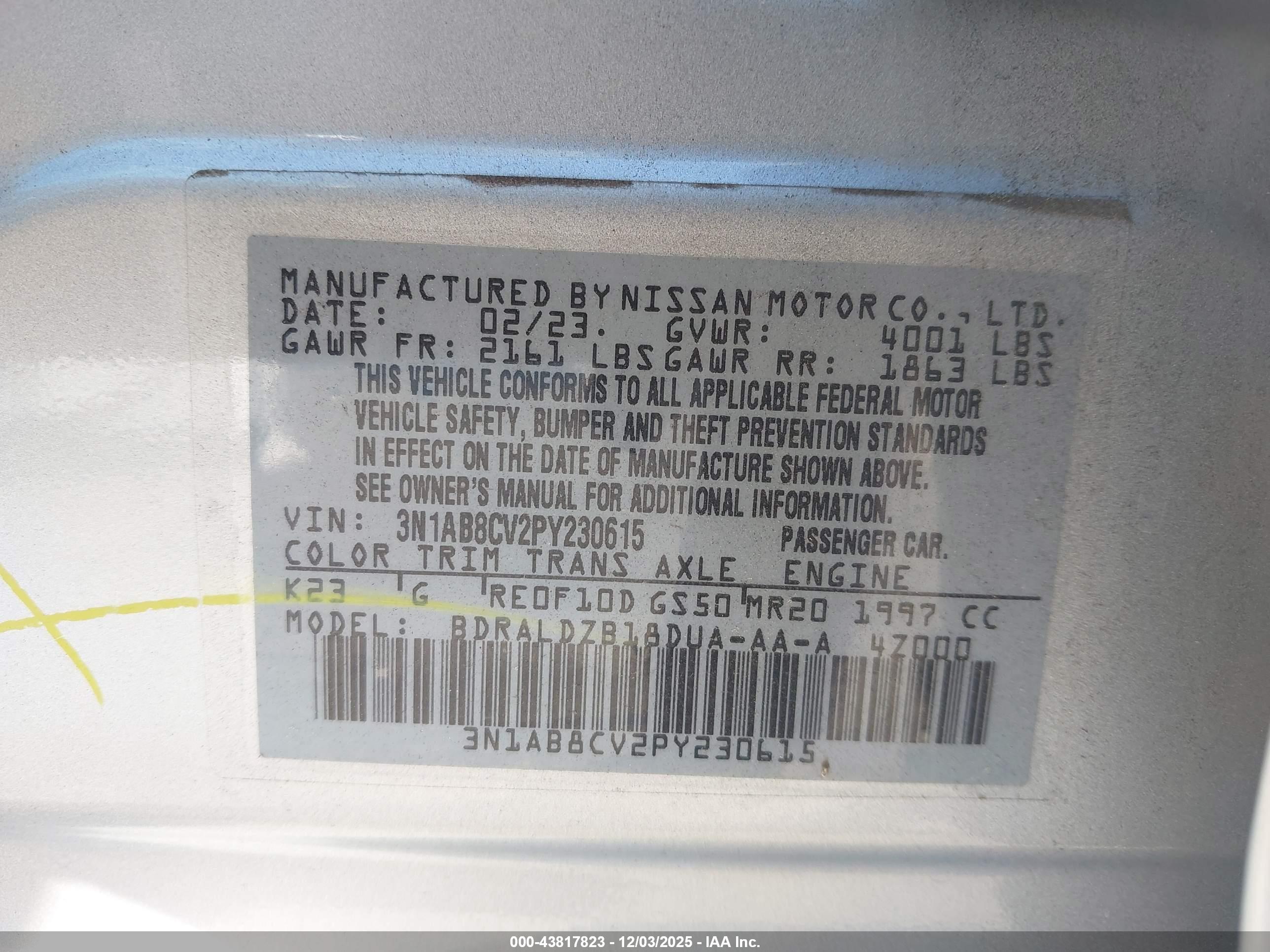 NISSAN SENTRA image 9