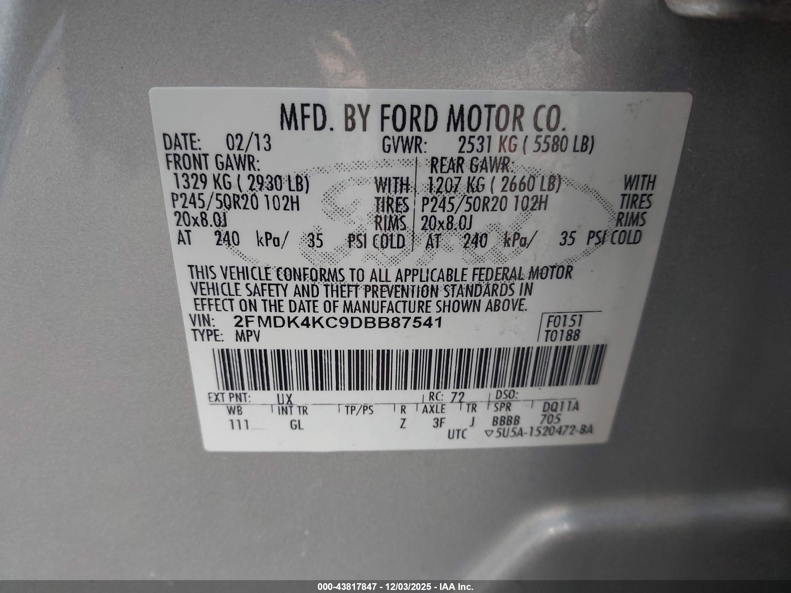 FORD EDGE image 9