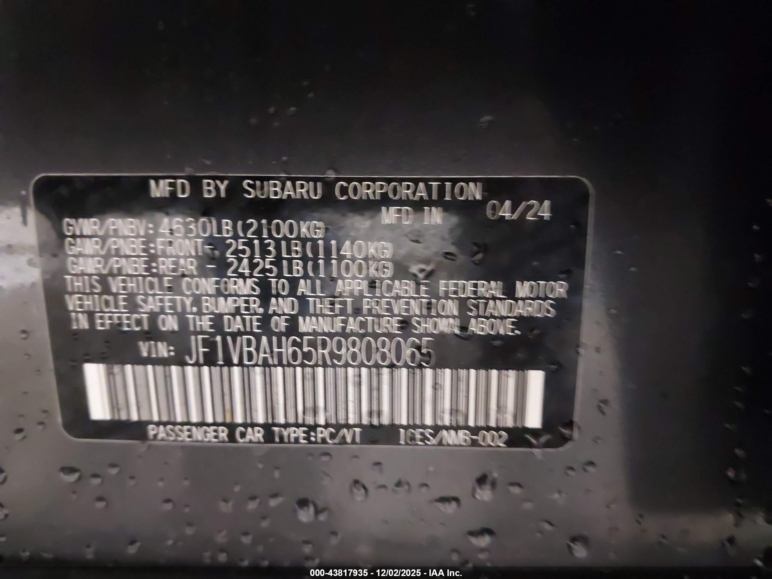 SUBARU WRX image 9