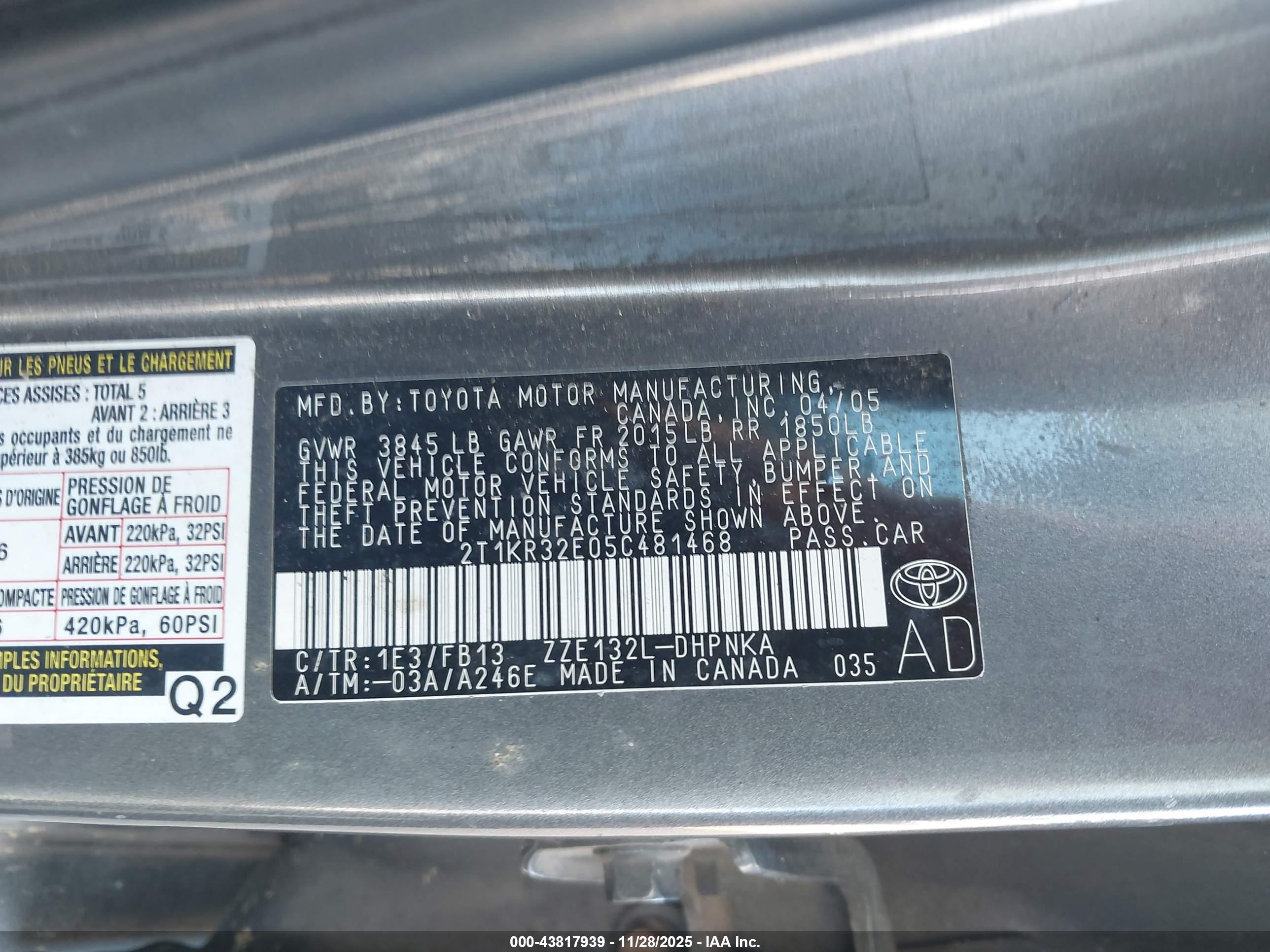TOYOTA MATRIX image 9