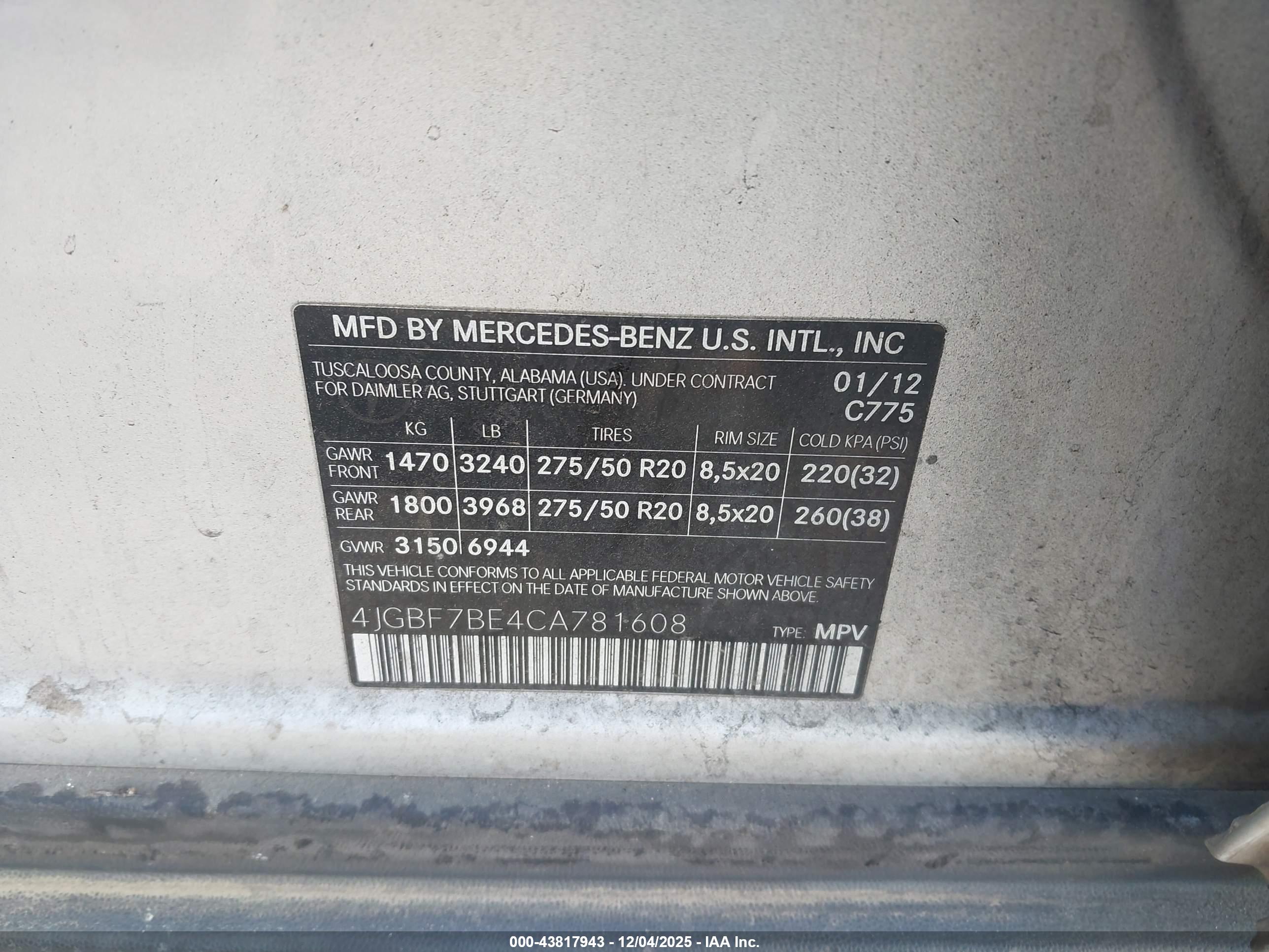 MERCEDES-BENZ GL image 9