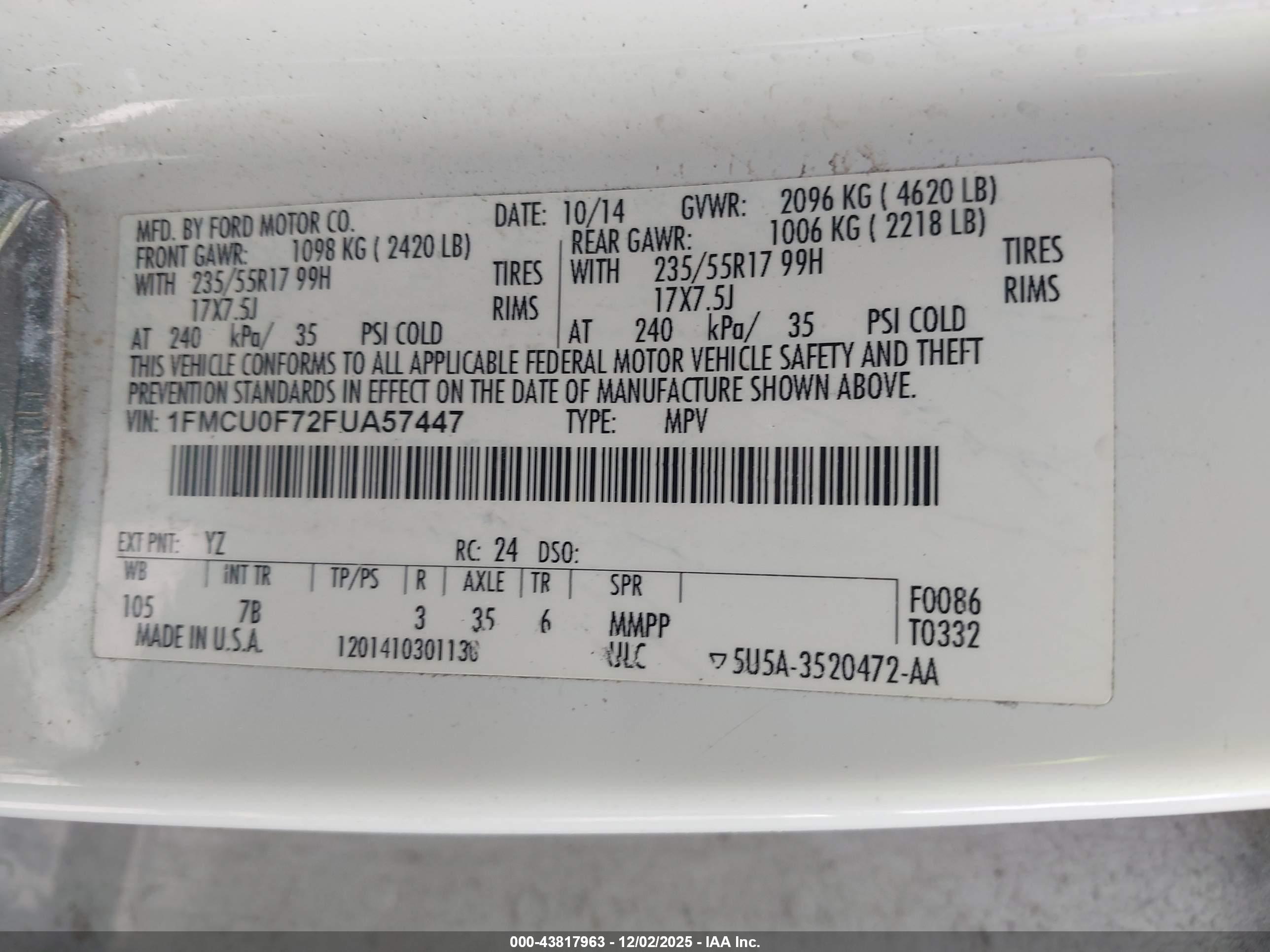 FORD ESCAPE image 9