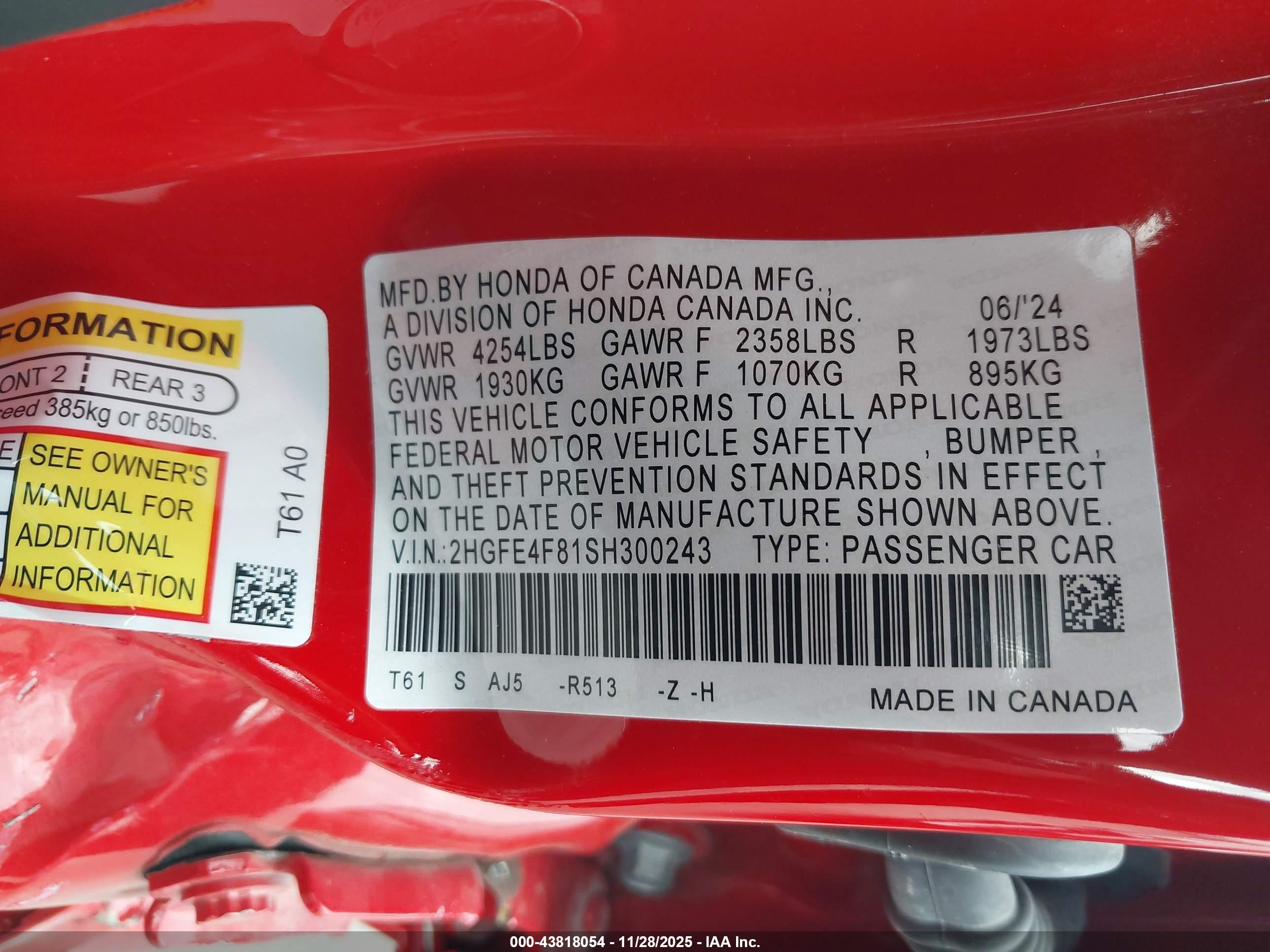 HONDA CIVIC image 9