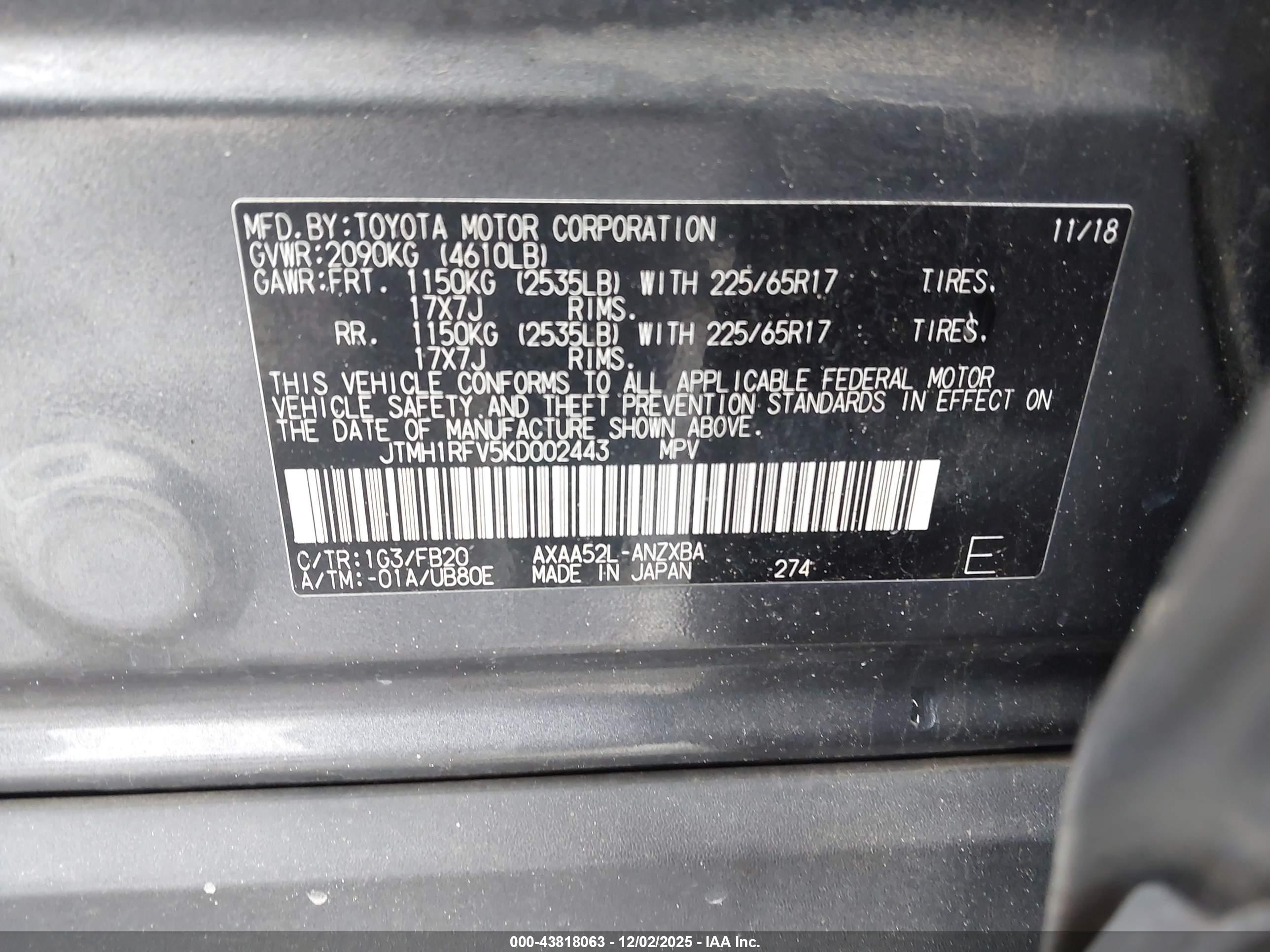 TOYOTA RAV4 image 9