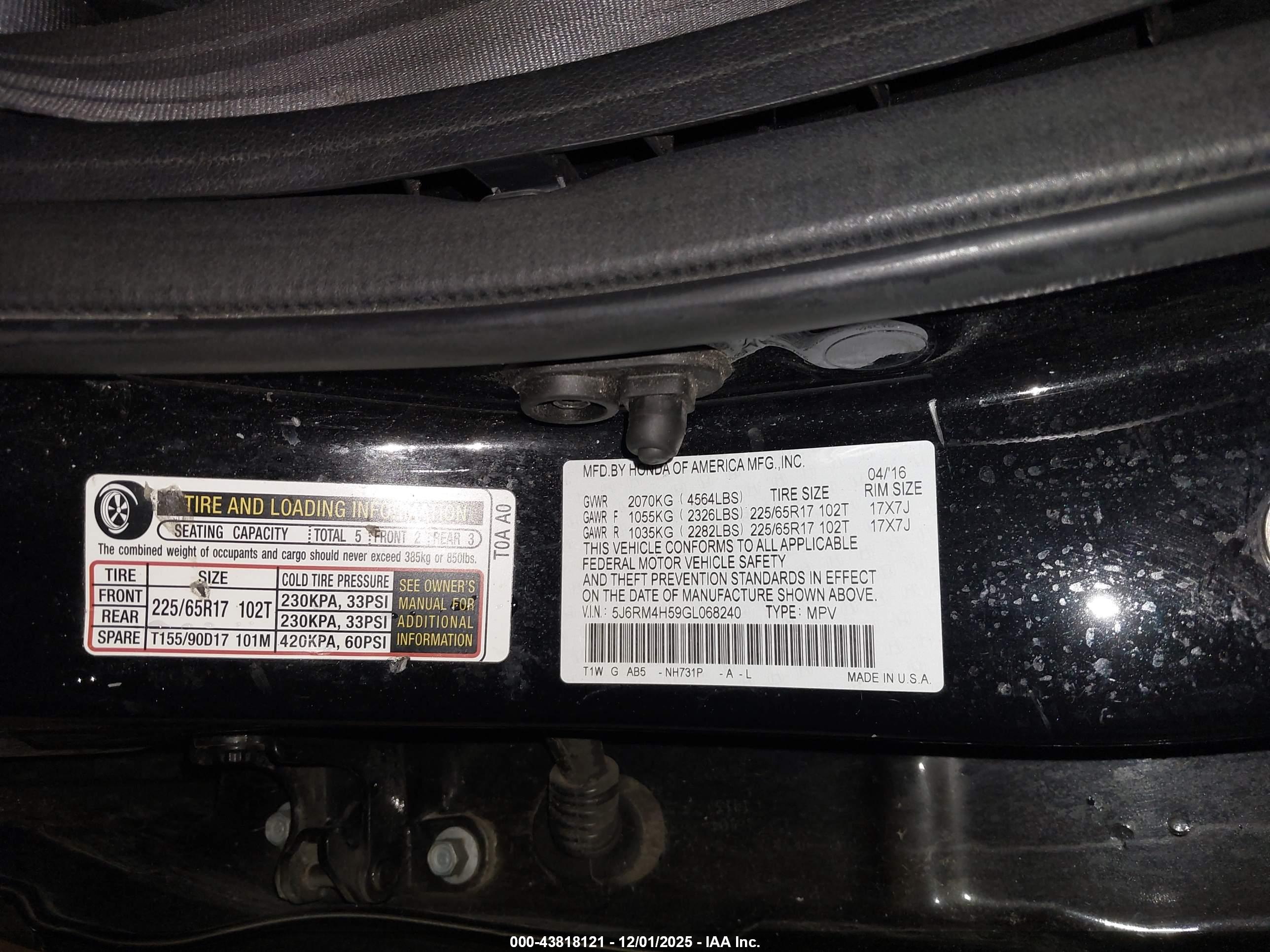 HONDA CR-V image 9