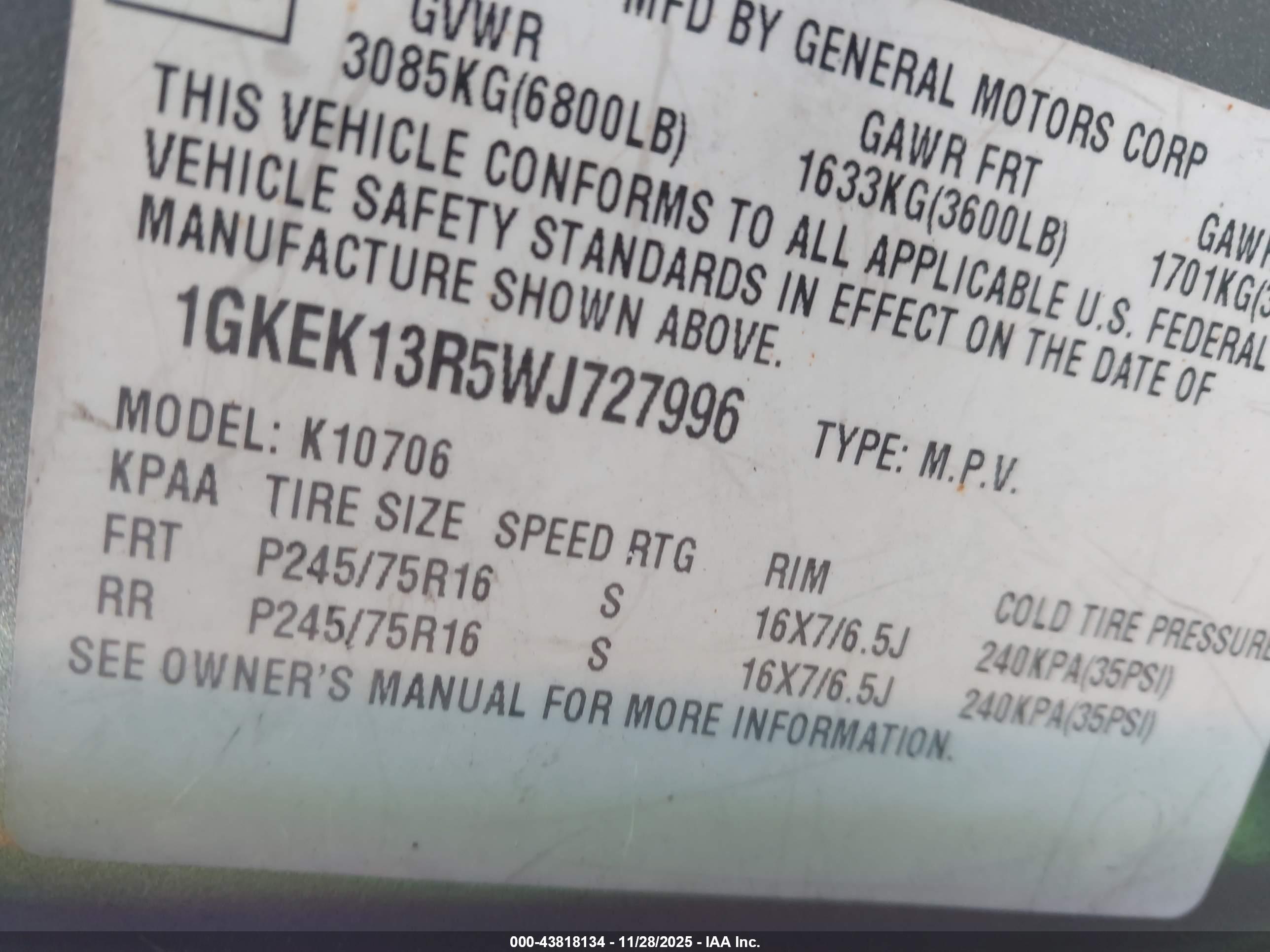GMC YUKON image 9