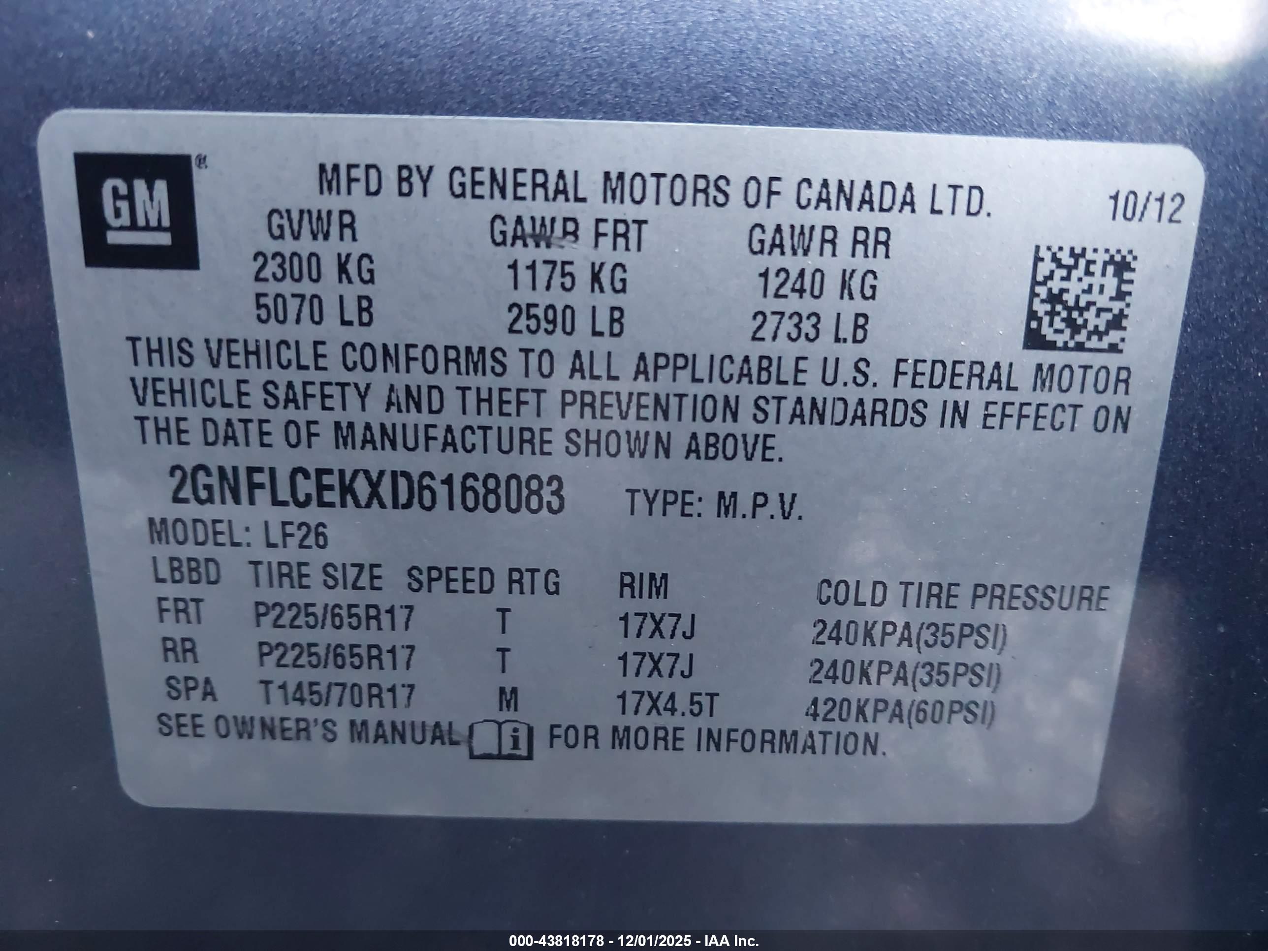 CHEVROLET EQUINOX image 9
