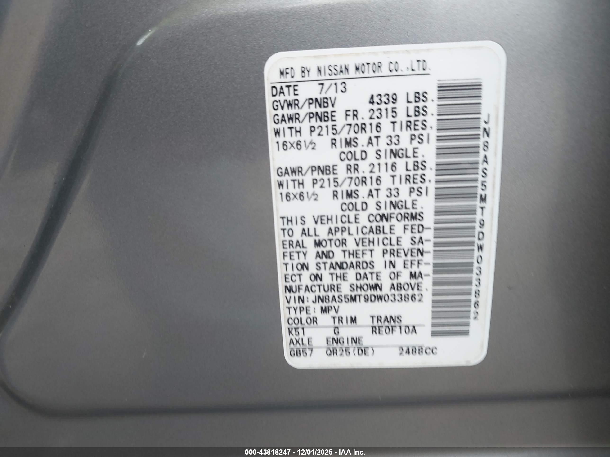 NISSAN ROGUE image 9
