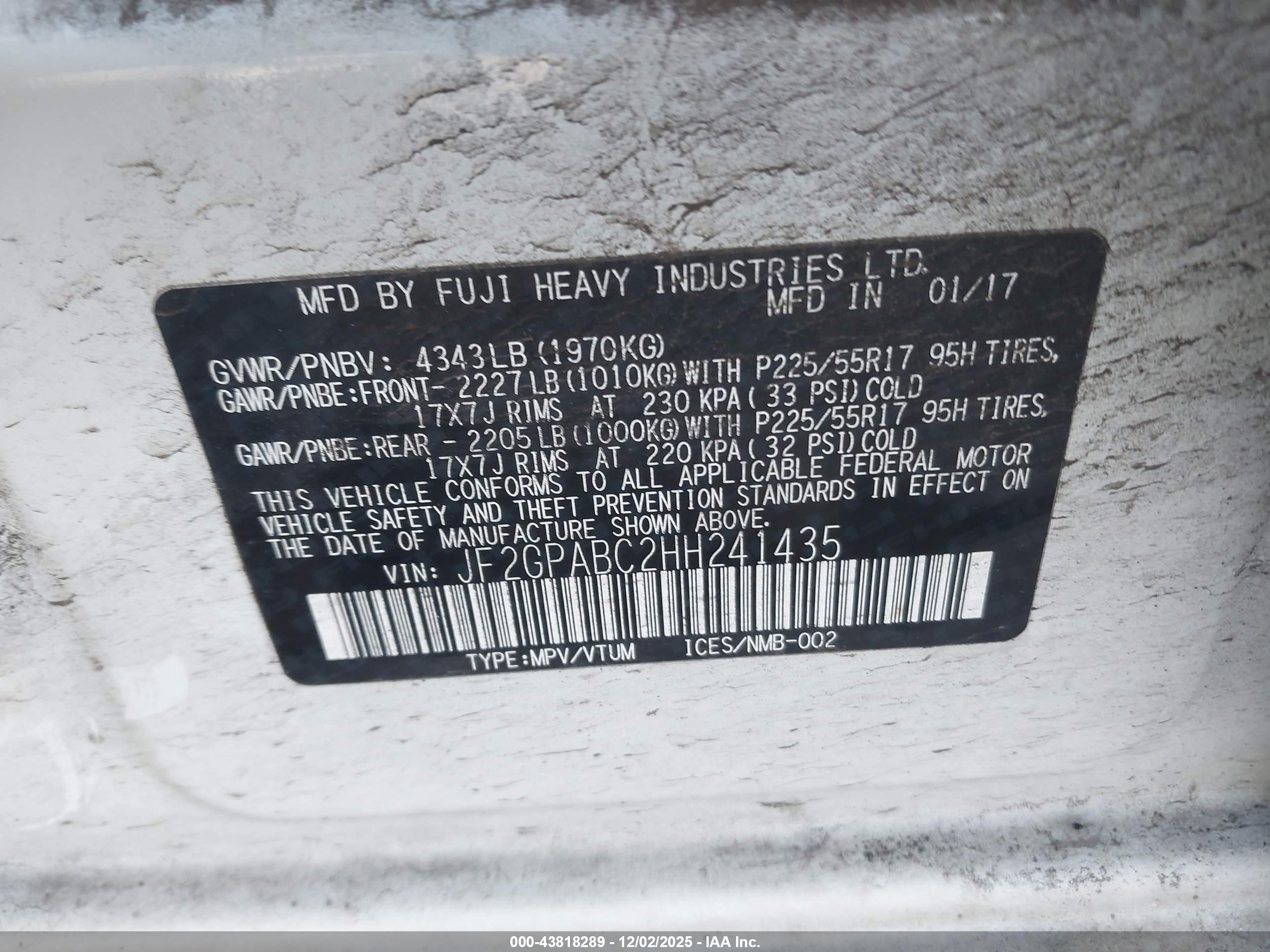 SUBARU CROSSTREK image 9