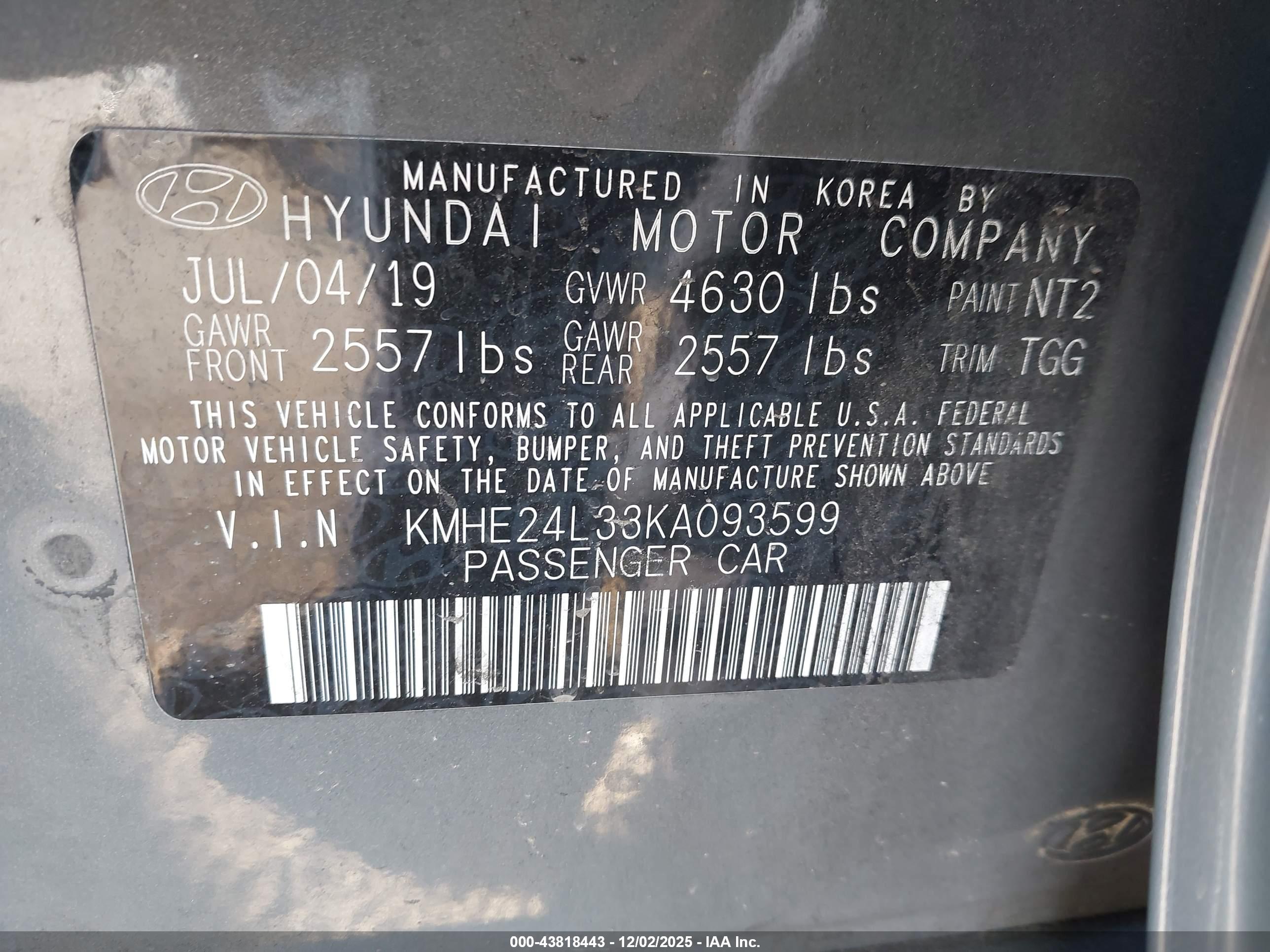 HYUNDAI SONATA image 9