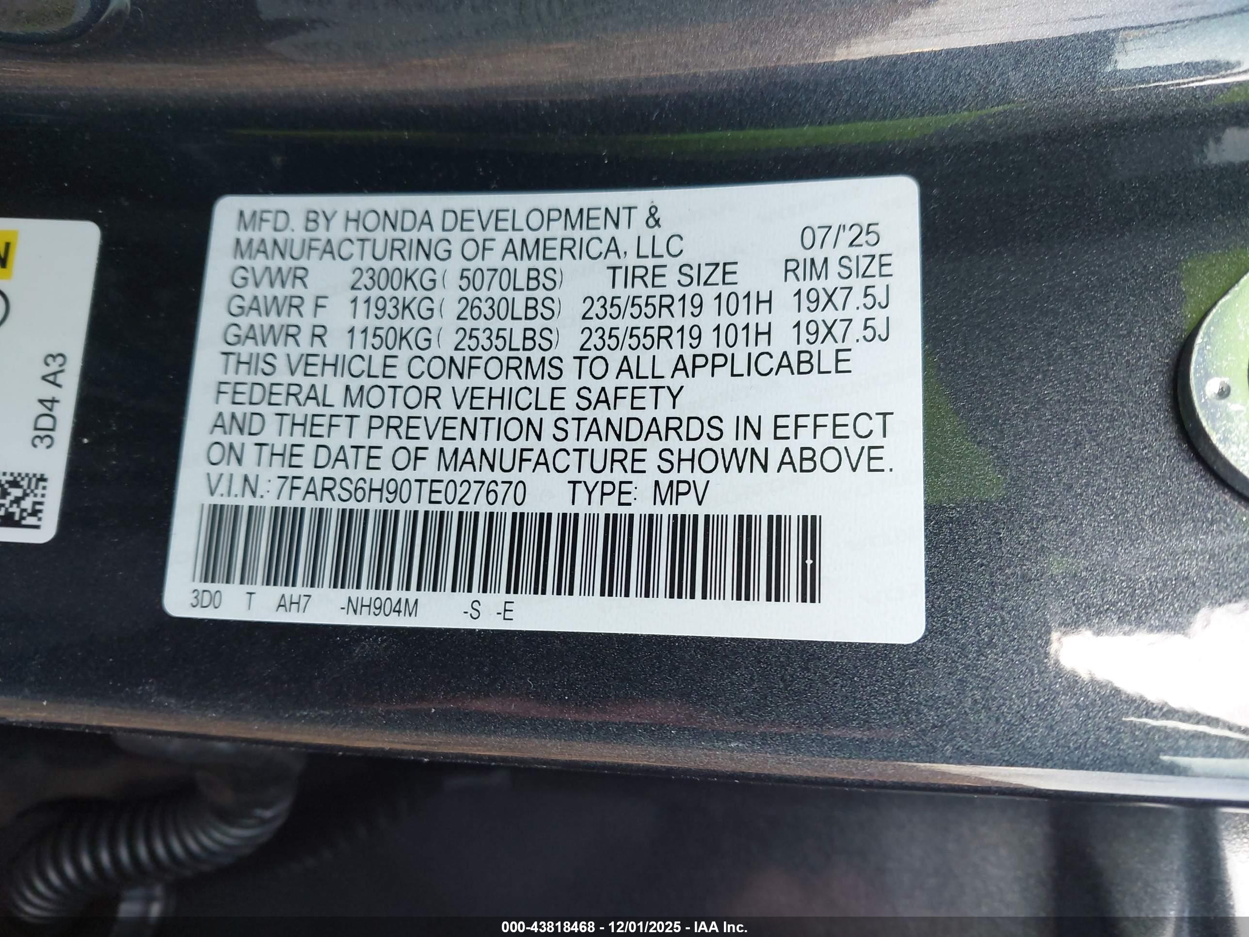 HONDA CR-V image 9