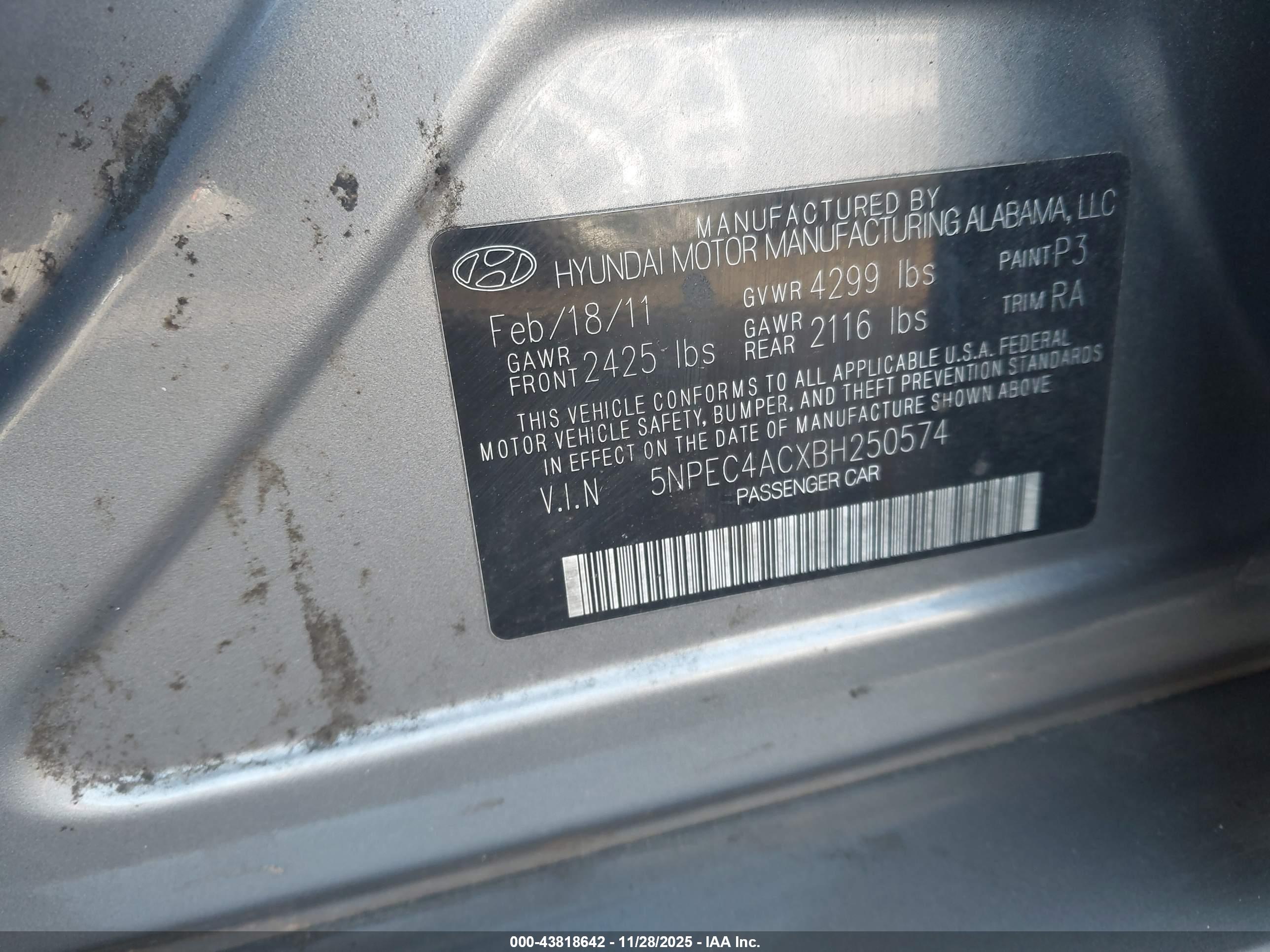 HYUNDAI SONATA image 9