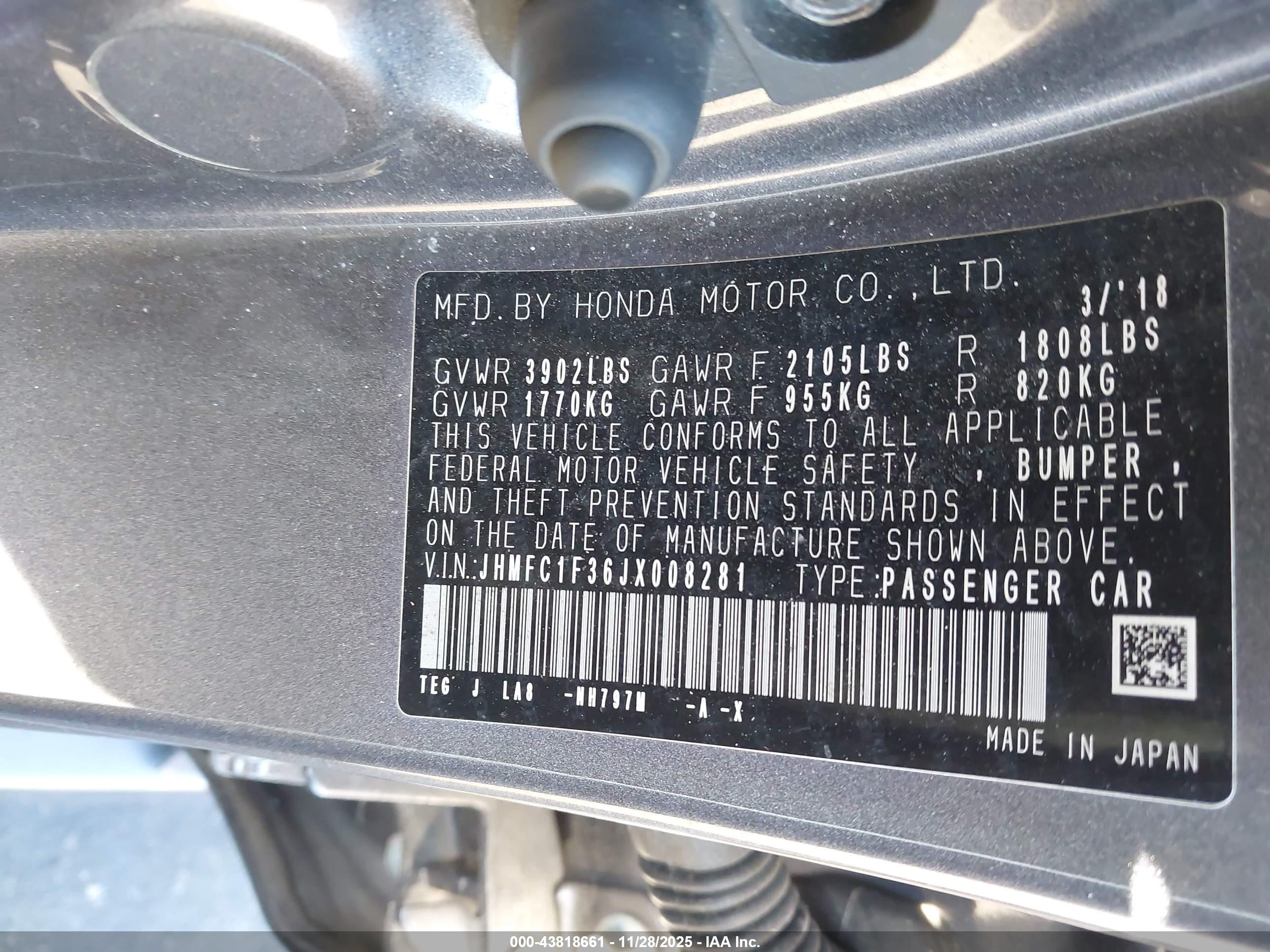 HONDA CIVIC image 9